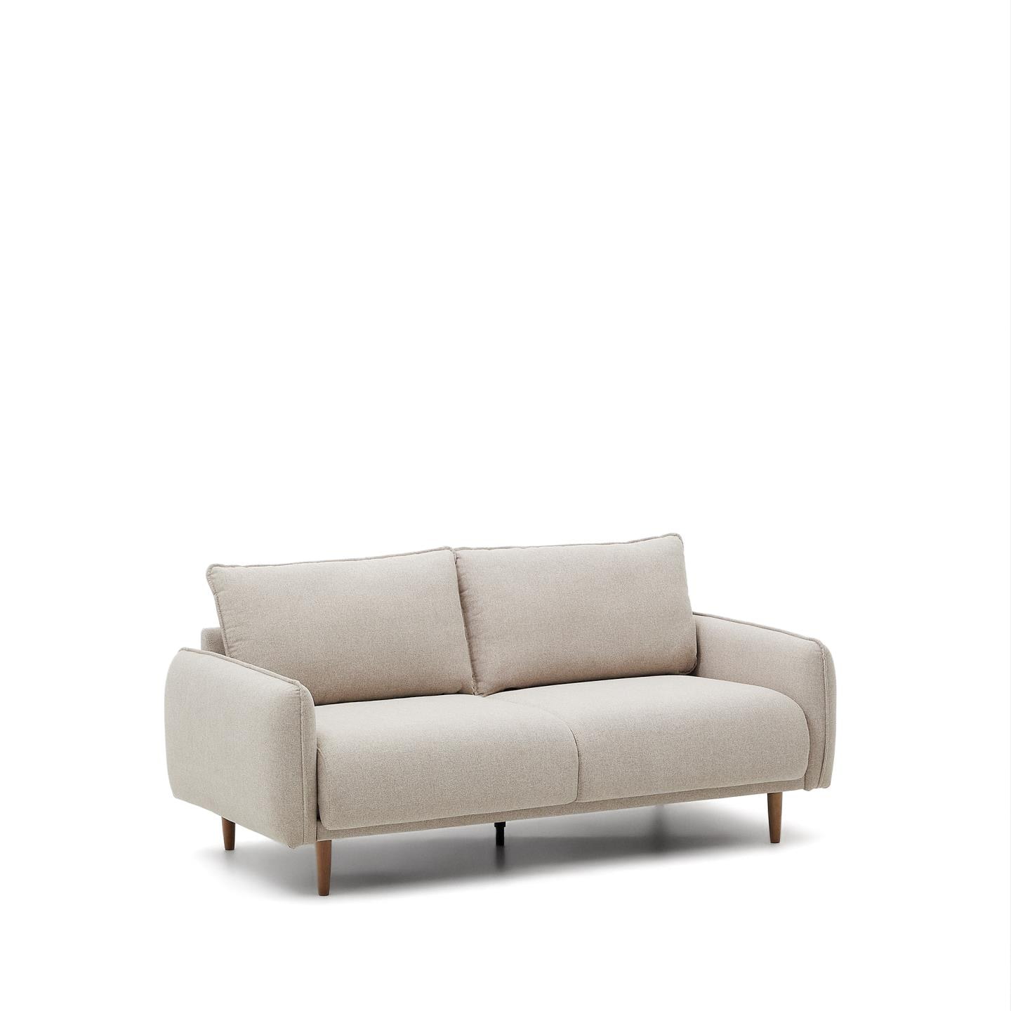 Kave Home 2-zits Bank 'Carlota' Structuurstof, kleur Beige