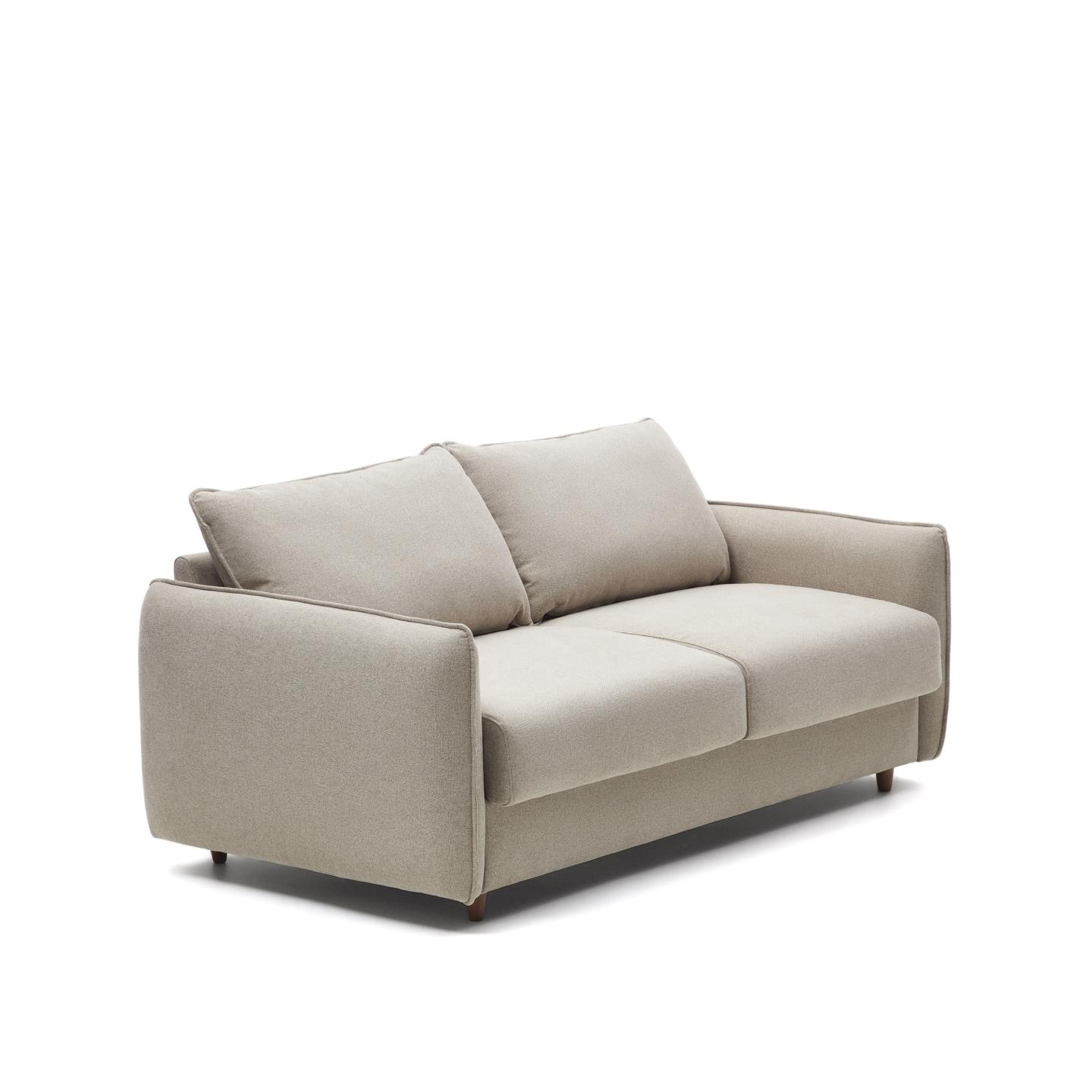 Kave Home 2-zits Slaapbank 'Carlota' Chenille, kleur Beige