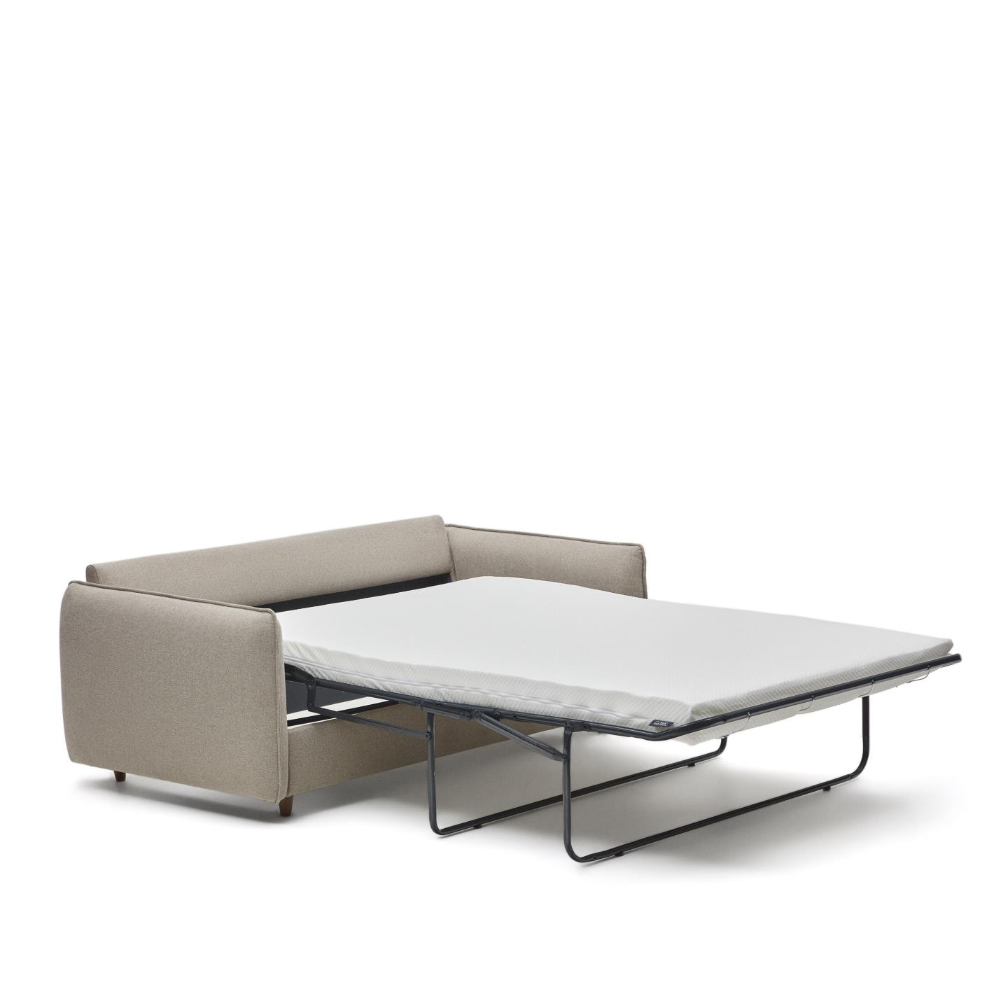 Kave Home 2-zits Slaapbank 'Carlota' Chenille, kleur Beige