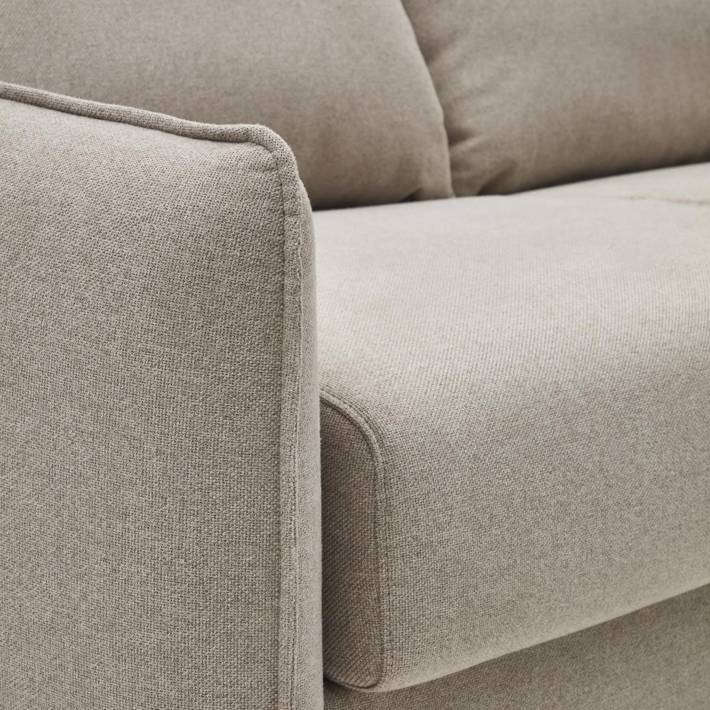 Kave Home 2-zits Slaapbank 'Carlota' Chenille, kleur Beige