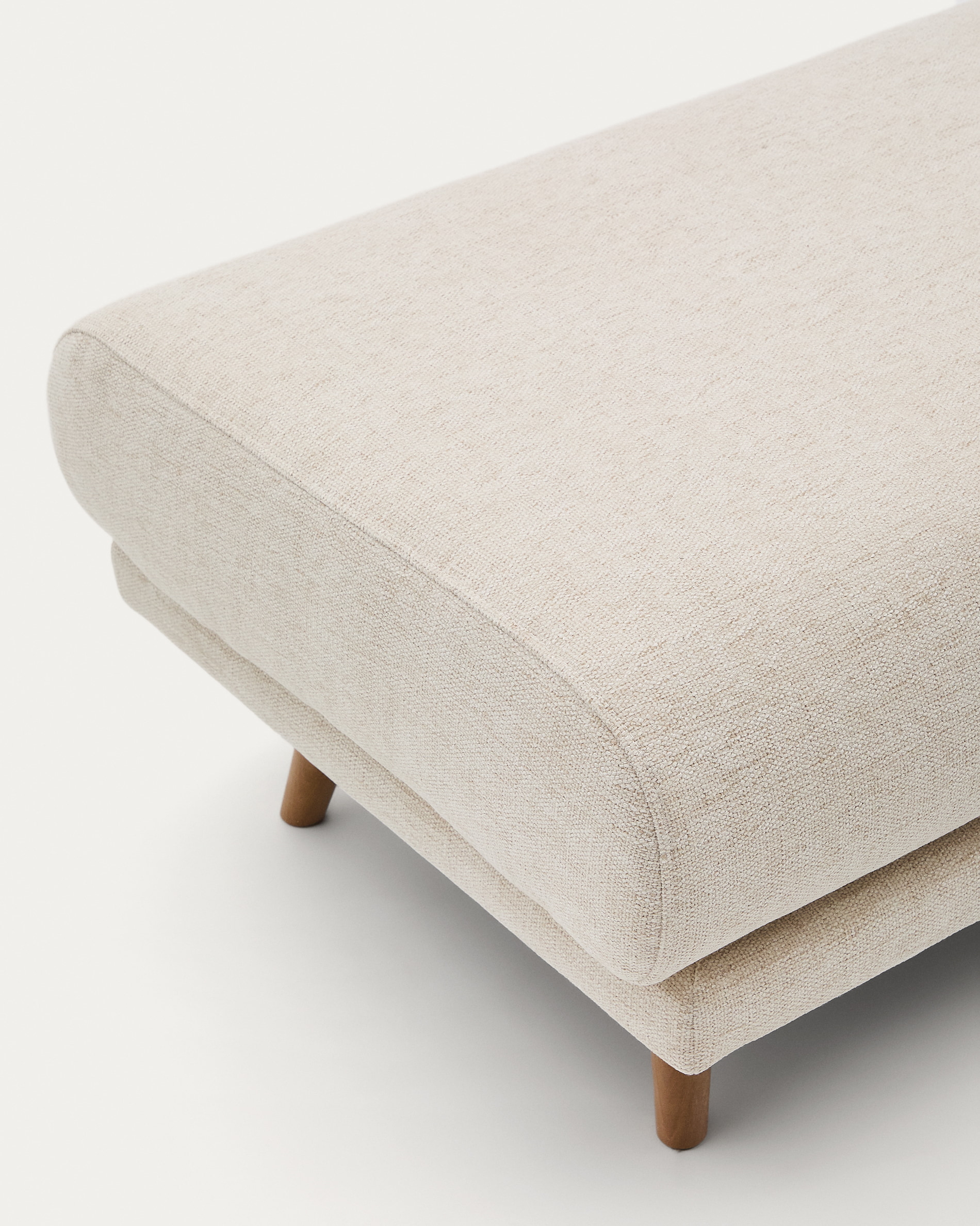 Kave Home Hocker 'Karin' kleur Beige