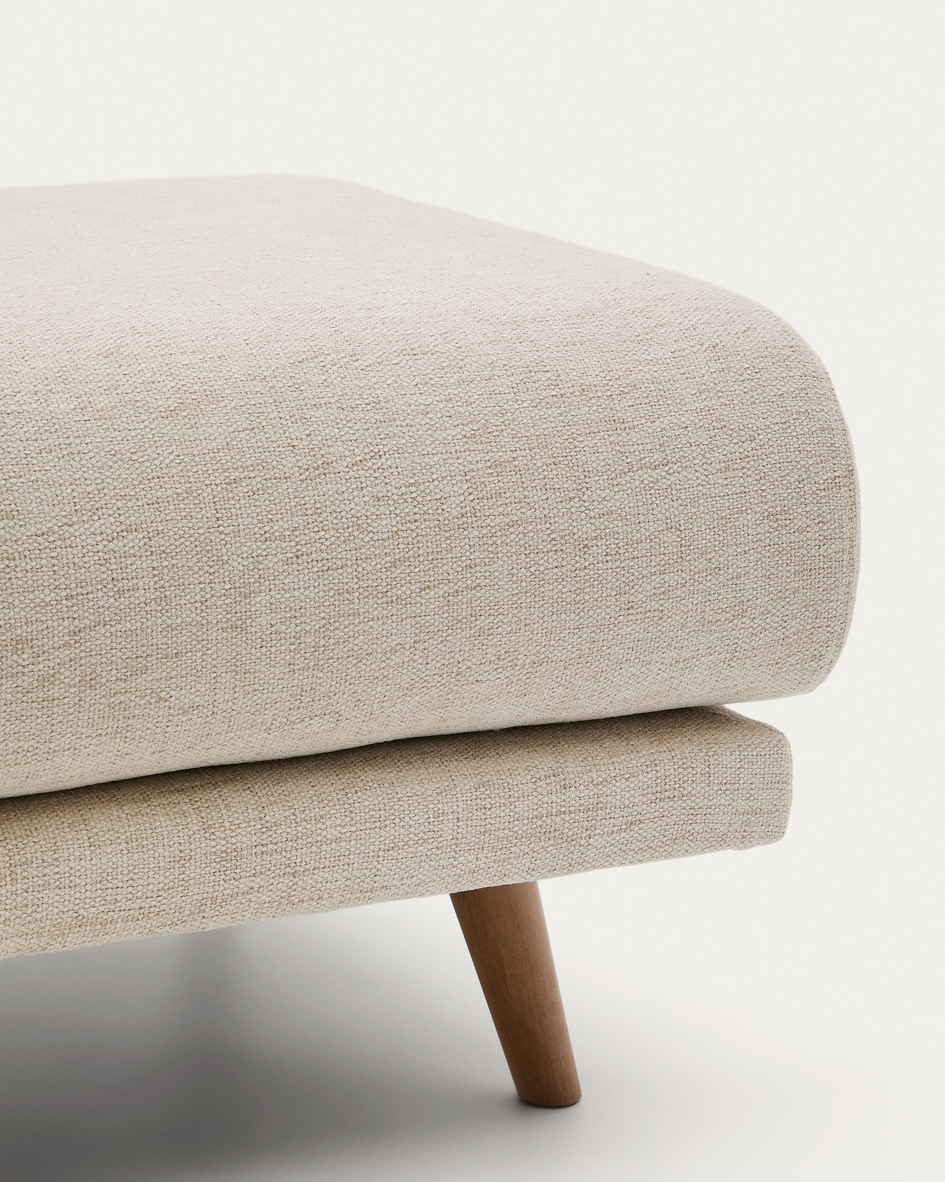 Kave Home Hocker 'Karin' kleur Beige