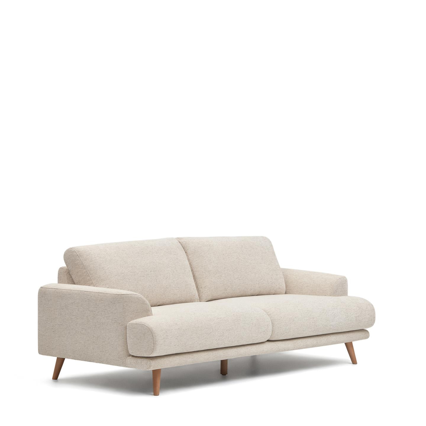 Kave Home 3-zits Bank 'Karin' 231cm, kleur Beige