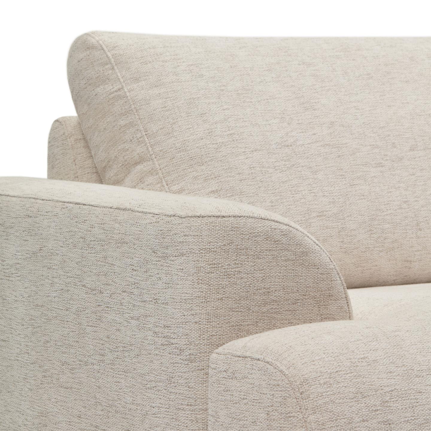 Kave Home 3-zits Bank 'Karin' 231cm, kleur Beige