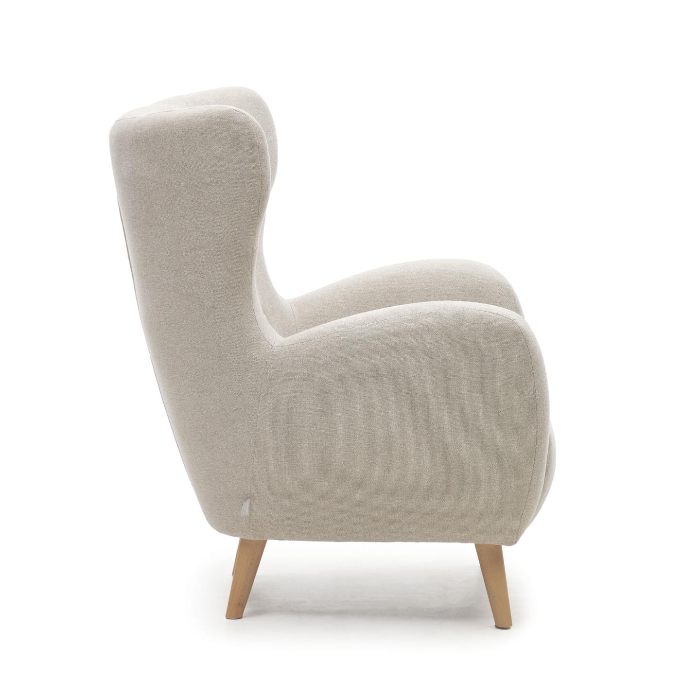 Kave Home Fauteuil 'Patio' kleur Beige