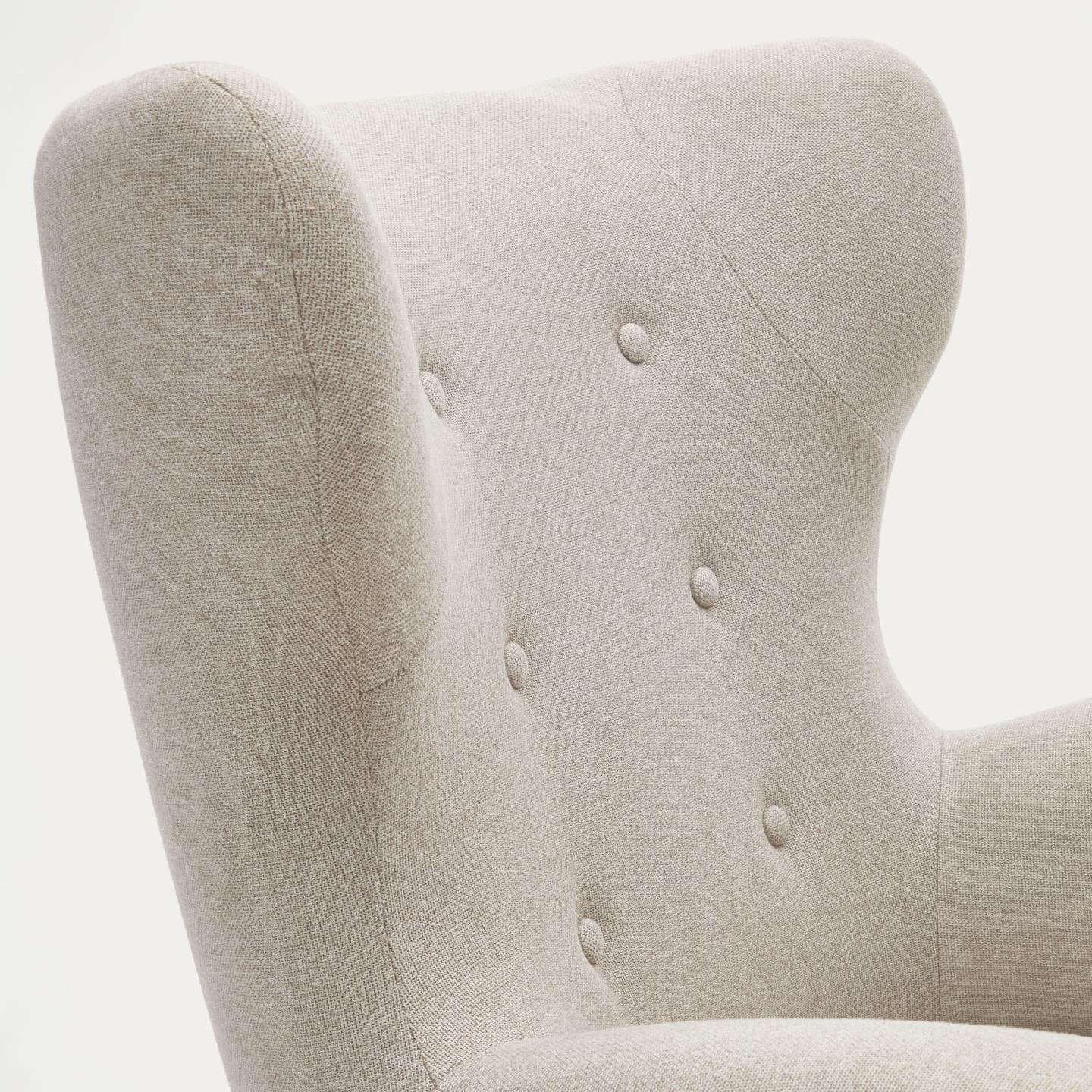 Kave Home Fauteuil 'Patio' kleur Beige