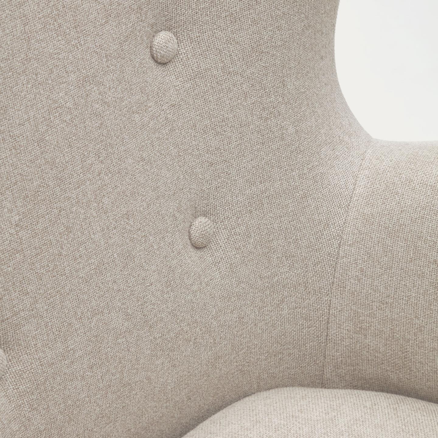 Kave Home Fauteuil 'Patio' kleur Beige