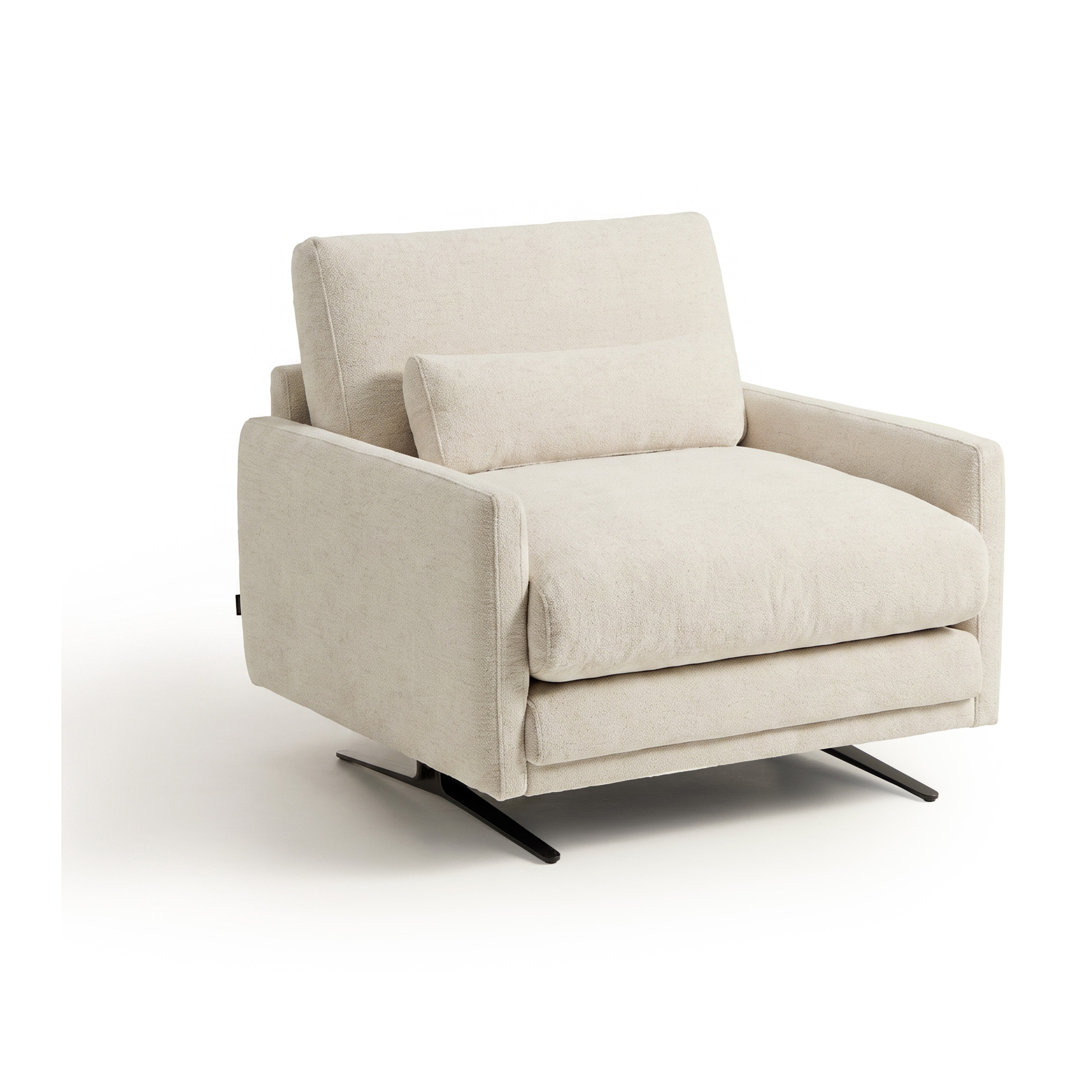 Kave Home Fauteuil Veliro Chenille - Beige