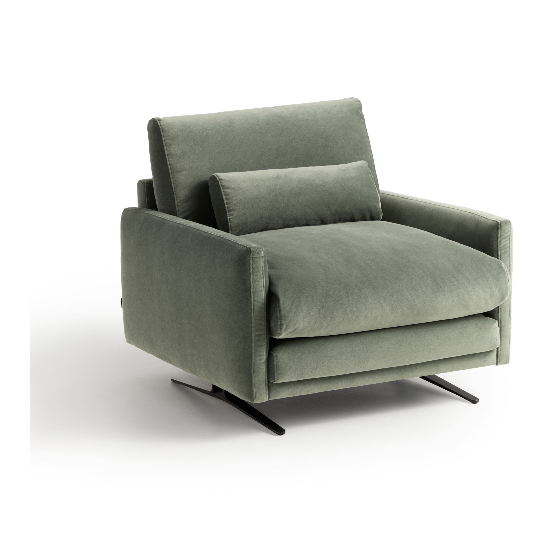 Kave Home Fauteuil Veliro Velvet - Groen