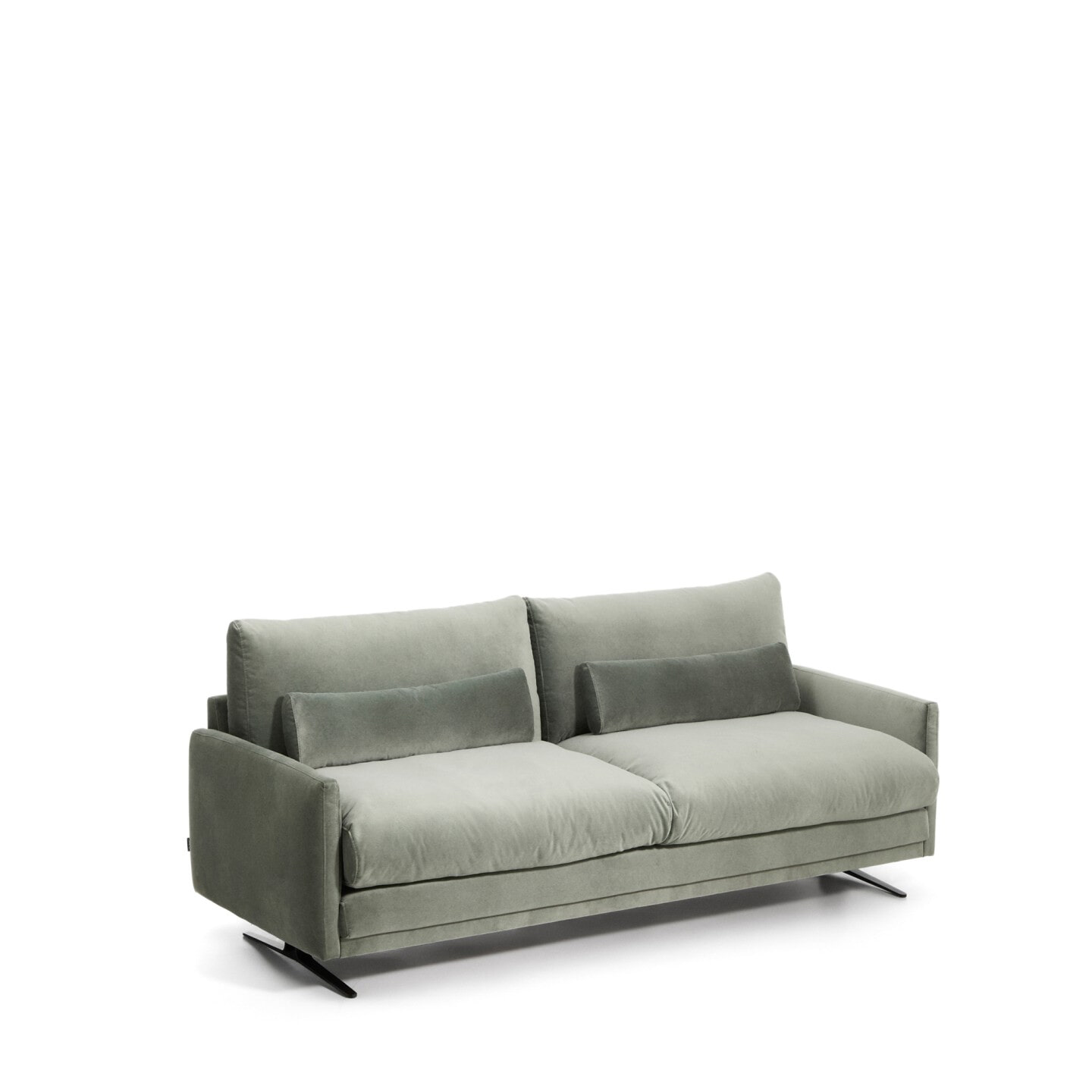 Kave Home 2-zits Bank Veliro Velvet - Groen