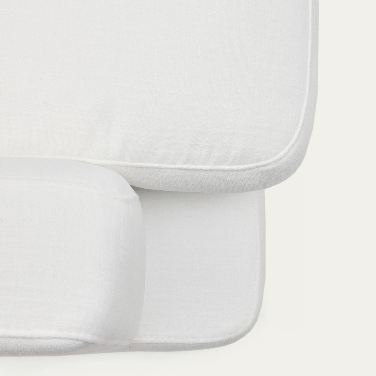 Kave Home 4-zits Loungebank 'Gala' Rechts, Chenille, kleur Wit
