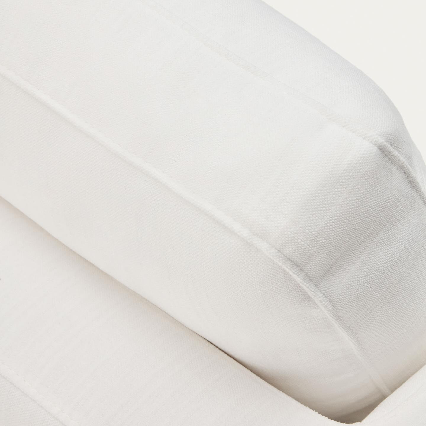 Kave Home 4-zits Loungebank 'Gala' Rechts, Chenille, kleur Wit