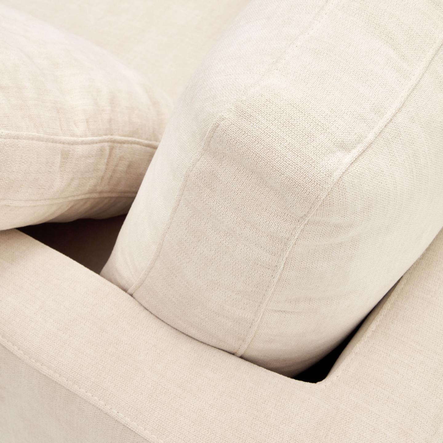 Kave Home 6-zits Bank 'Gala' Chenille 390cm, kleur Beige