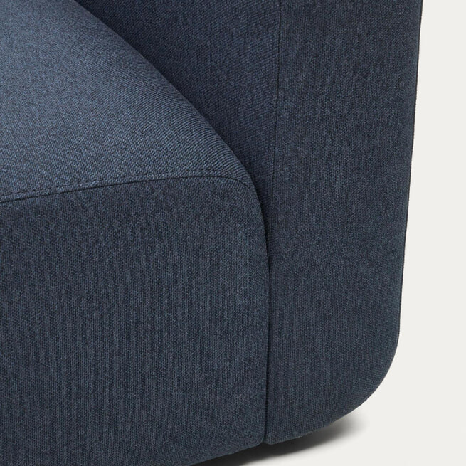 Kave Home Fauteuil 'Neom' kleur Donkerblauw
