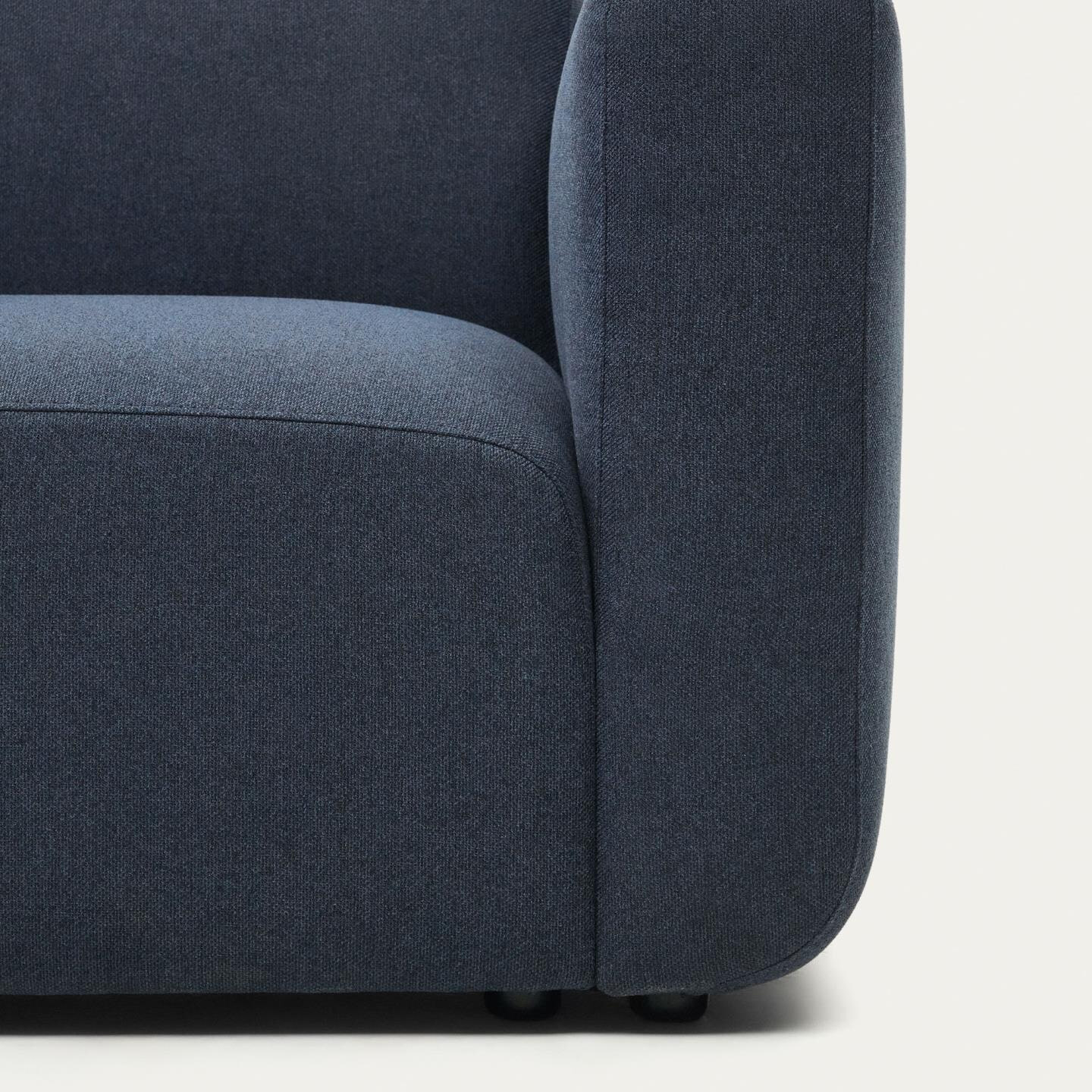 Kave Home 2-zits Bank 'Neom' kleur Donkerblauw