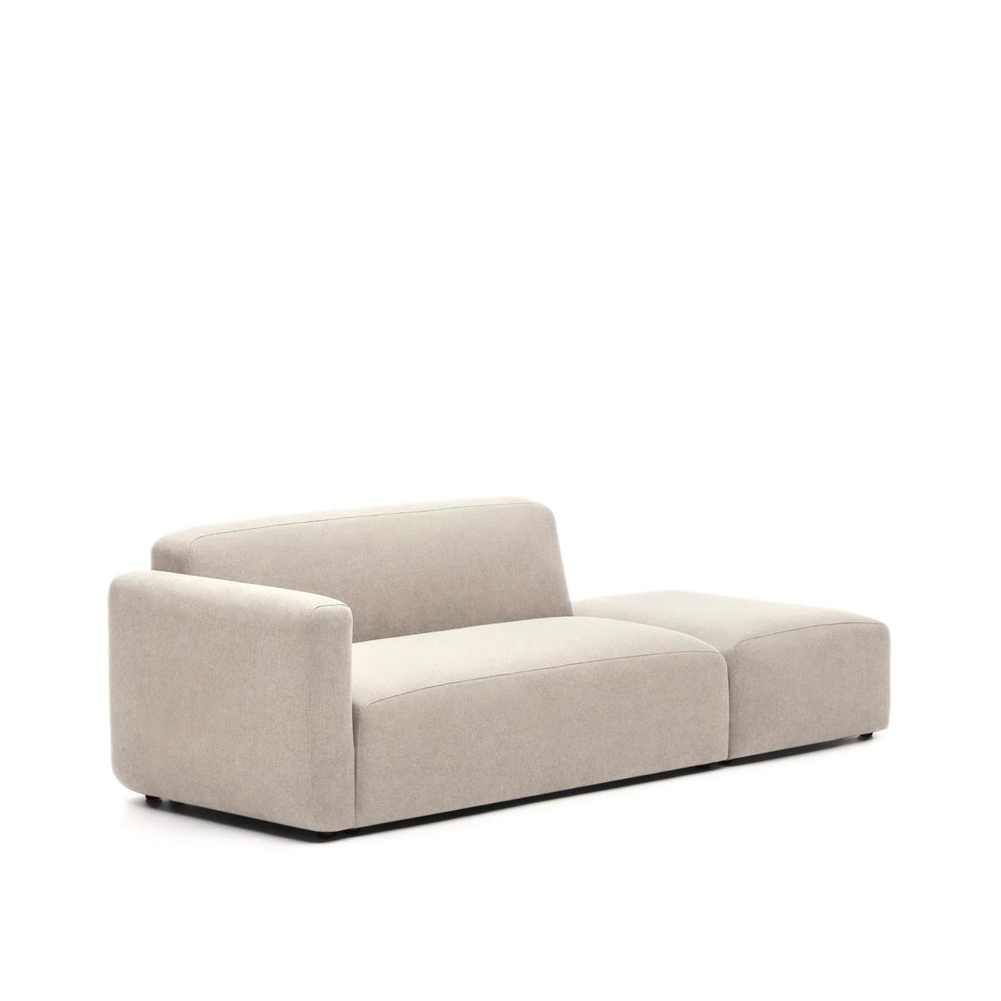 Kave Home 2-zits Bank 'Neom' Met eindpaneel, kleur Beige