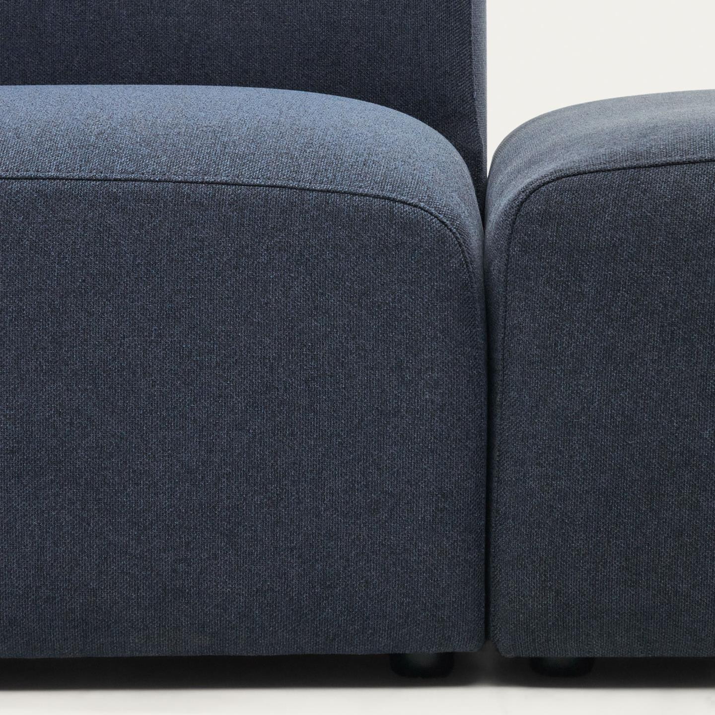 Kave Home 2-zits Bank 'Neom' Met eindpaneel, kleur Donkerblauw