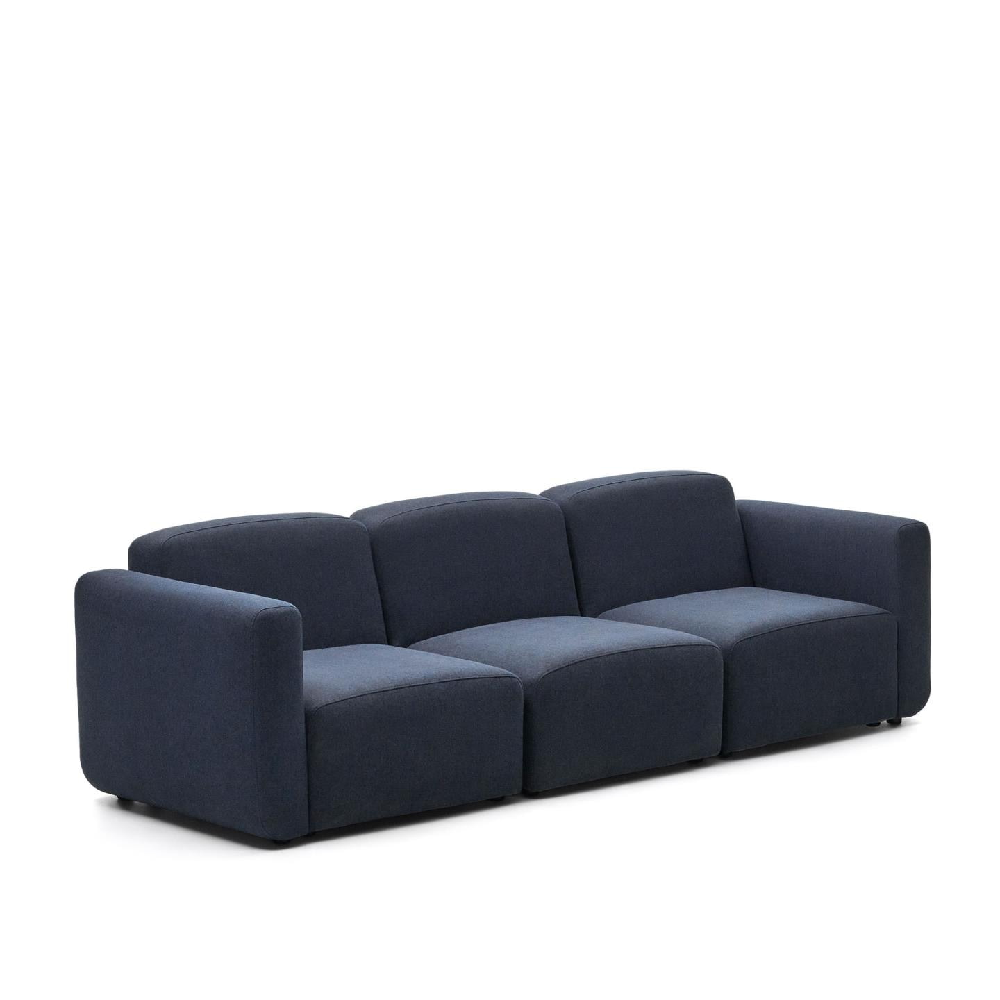 Kave Home 3-zits Bank 'Neom' kleur Donkerblauw