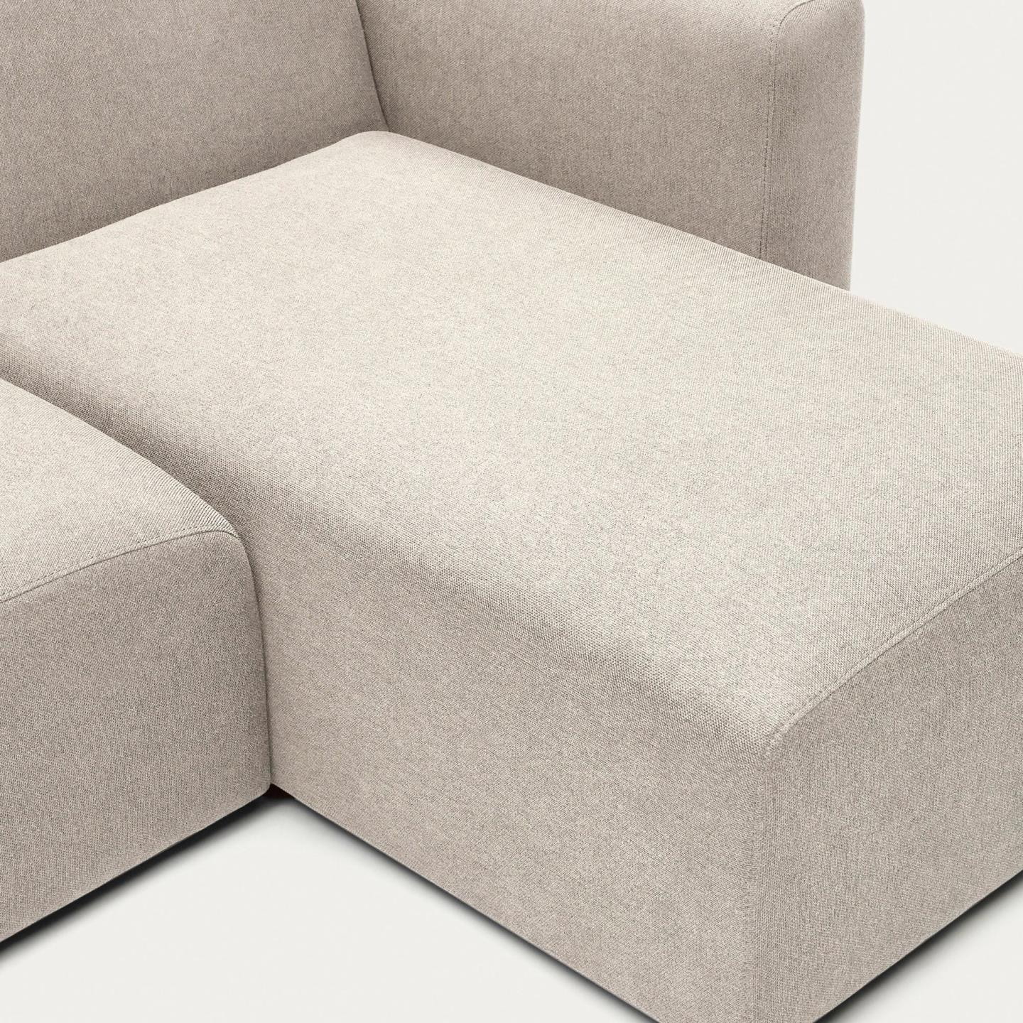 Kave Home Loungebank 'Neom' Links/Rechts, kleur Beige