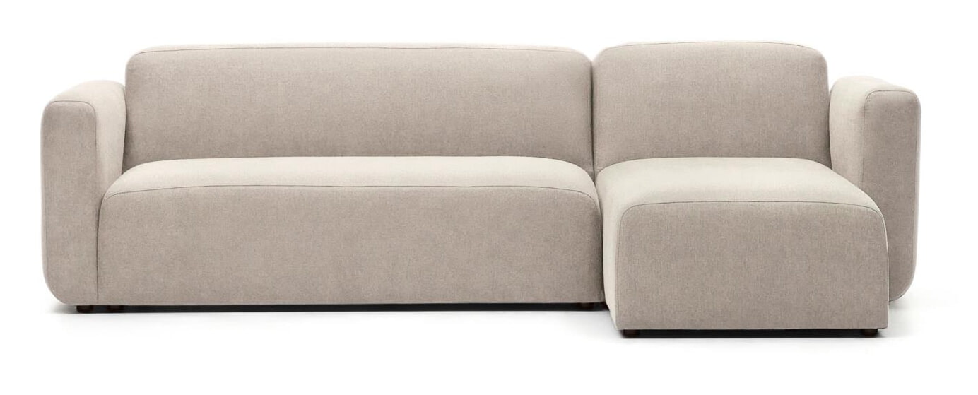 Kave Home Loungebank 'Neom' Links/Rechts, kleur Beige