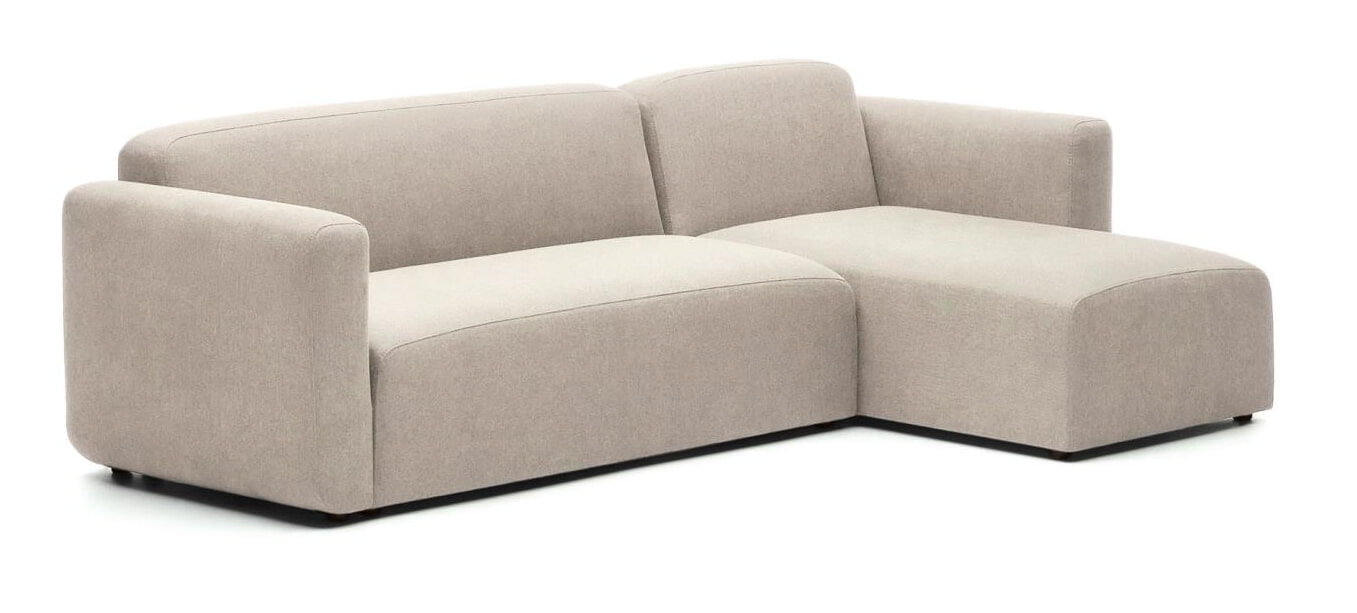 Kave Home Loungebank 'Neom' Links/Rechts, kleur Beige