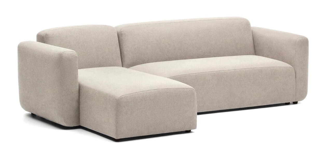 Kave Home Loungebank 'Neom' Links/Rechts, kleur Beige