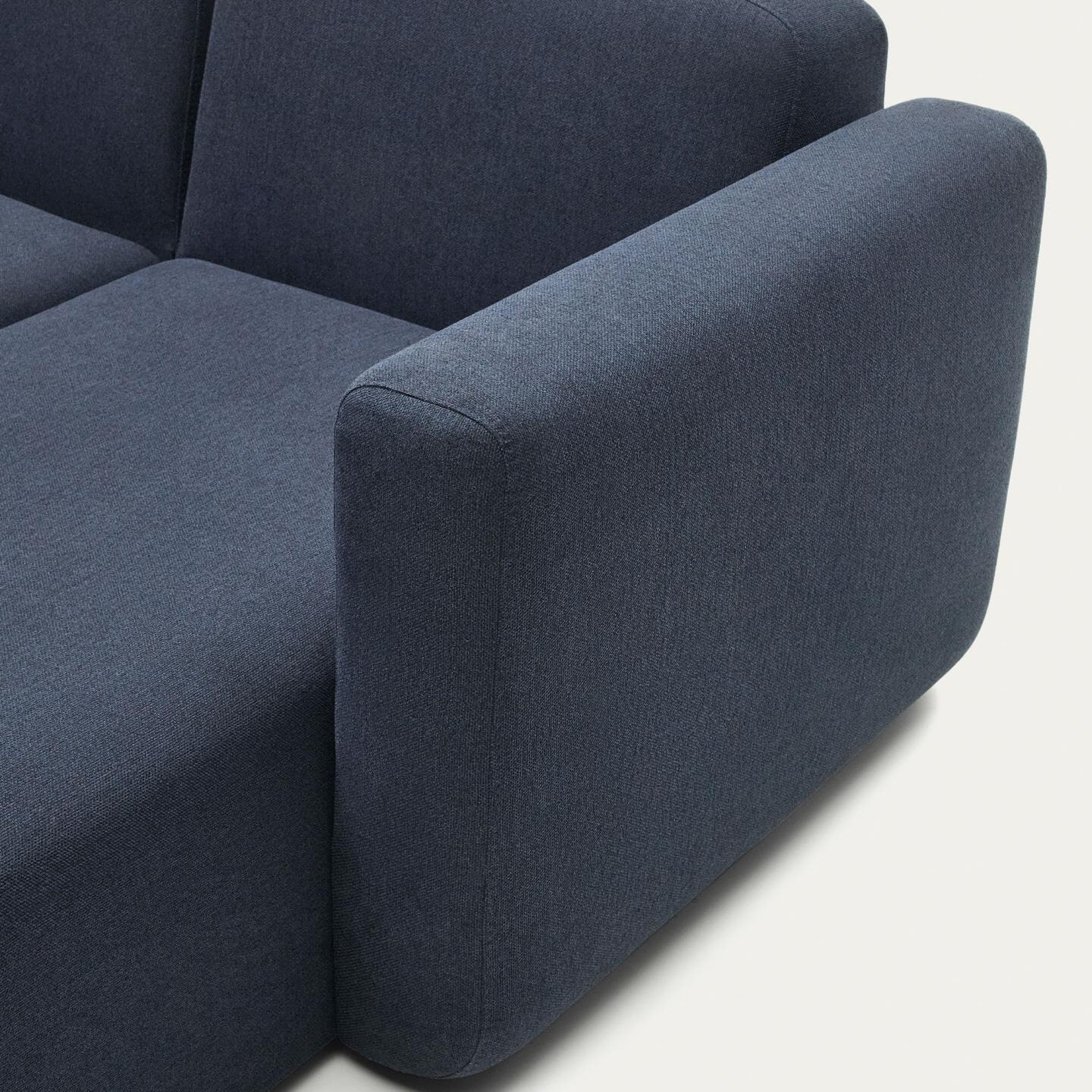 Kave Home Loungebank 'Neom' Links/Rechts, kleur Donkerblauw