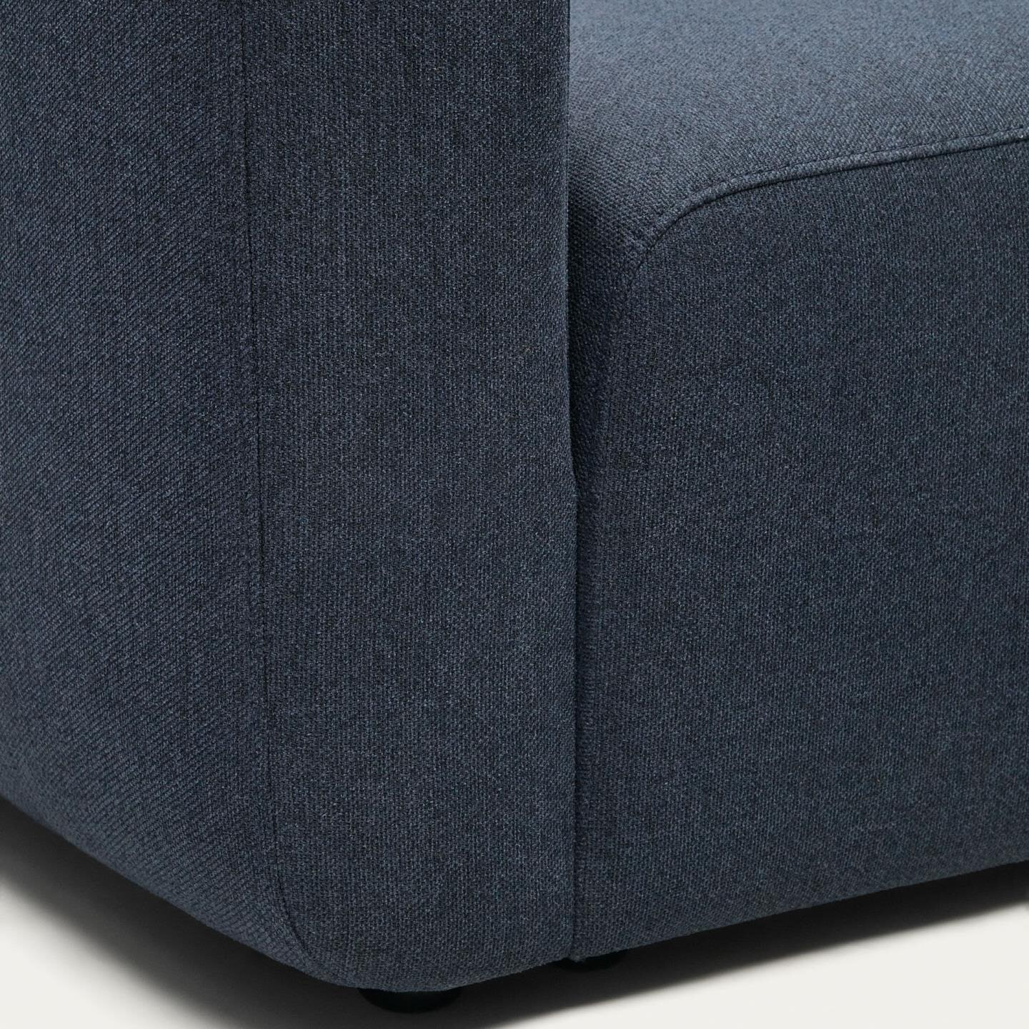 Kave Home Loungebank 'Neom' Links/Rechts, kleur Donkerblauw