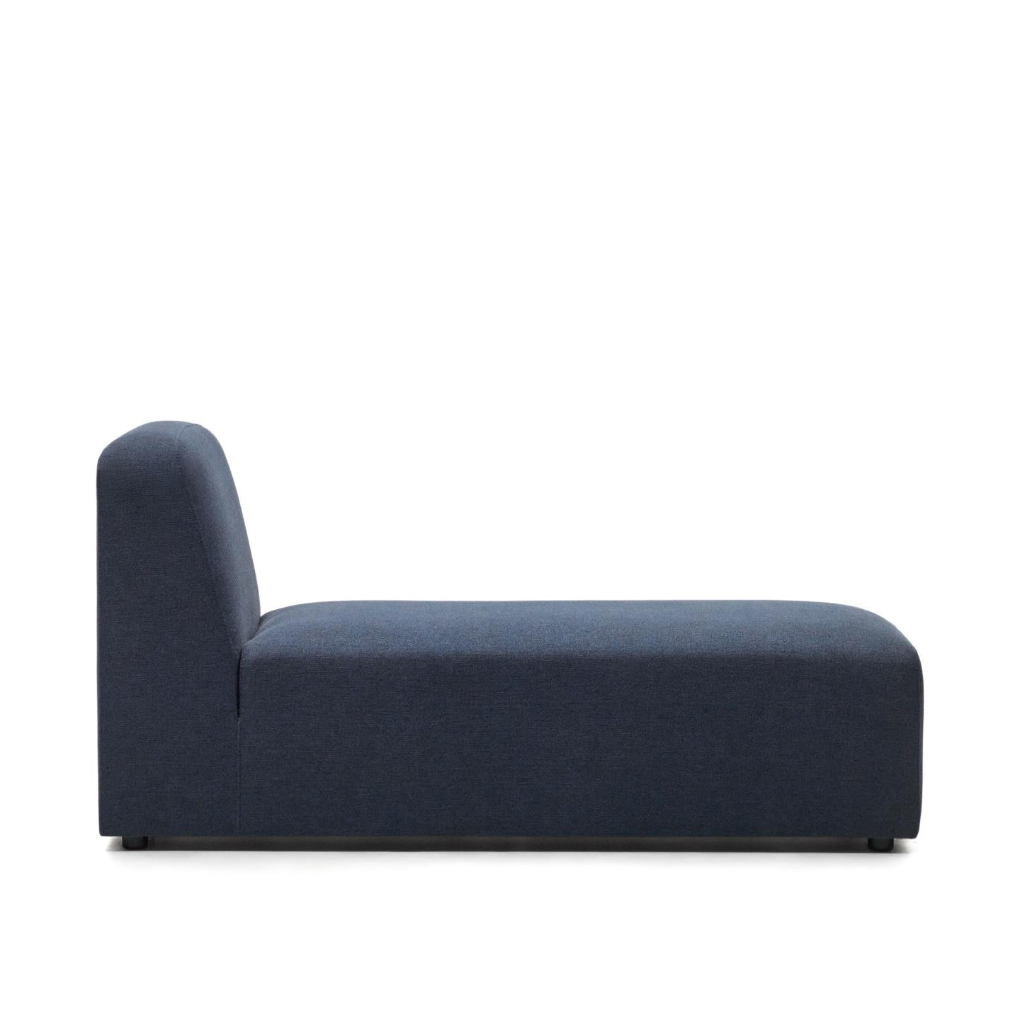 Kave Home Chaise Longue 'Neom' kleur Donkerblauw