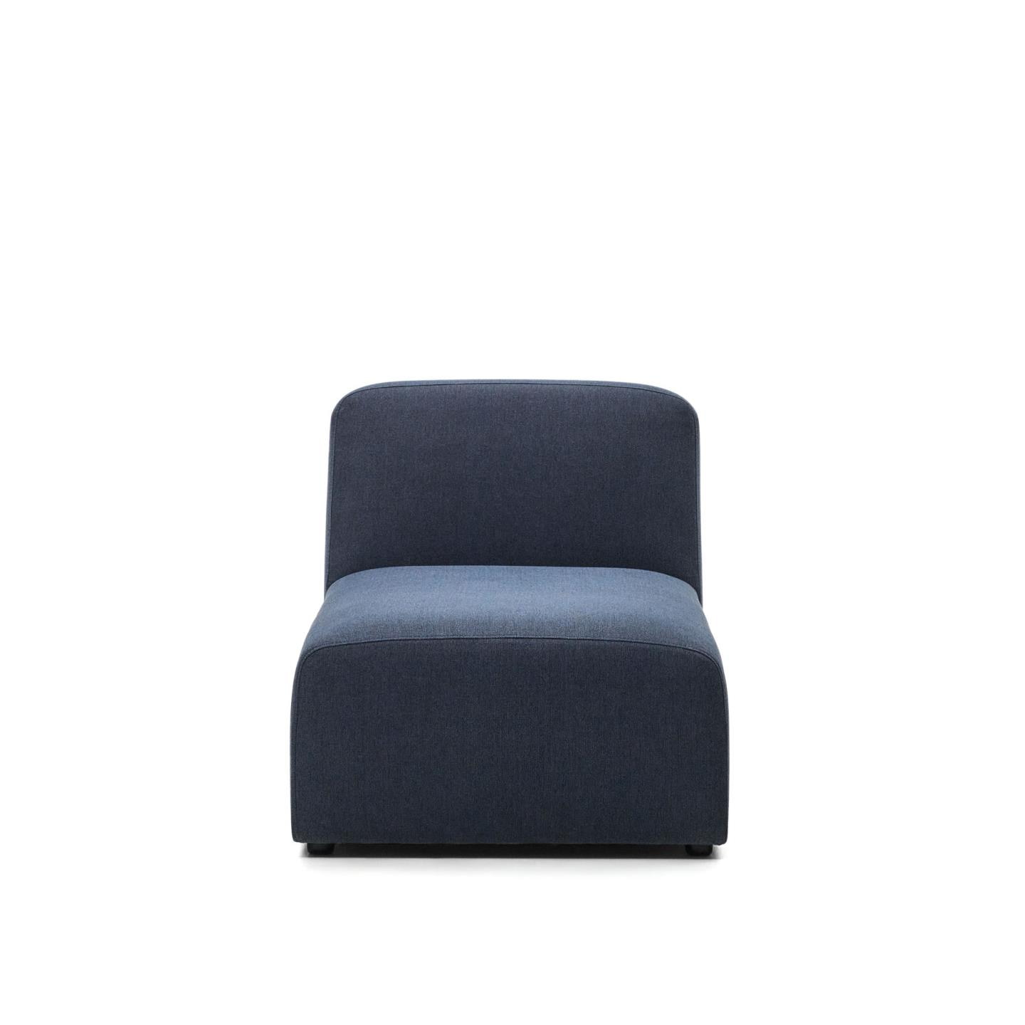 Kave Home Chaise Longue 'Neom' kleur Donkerblauw