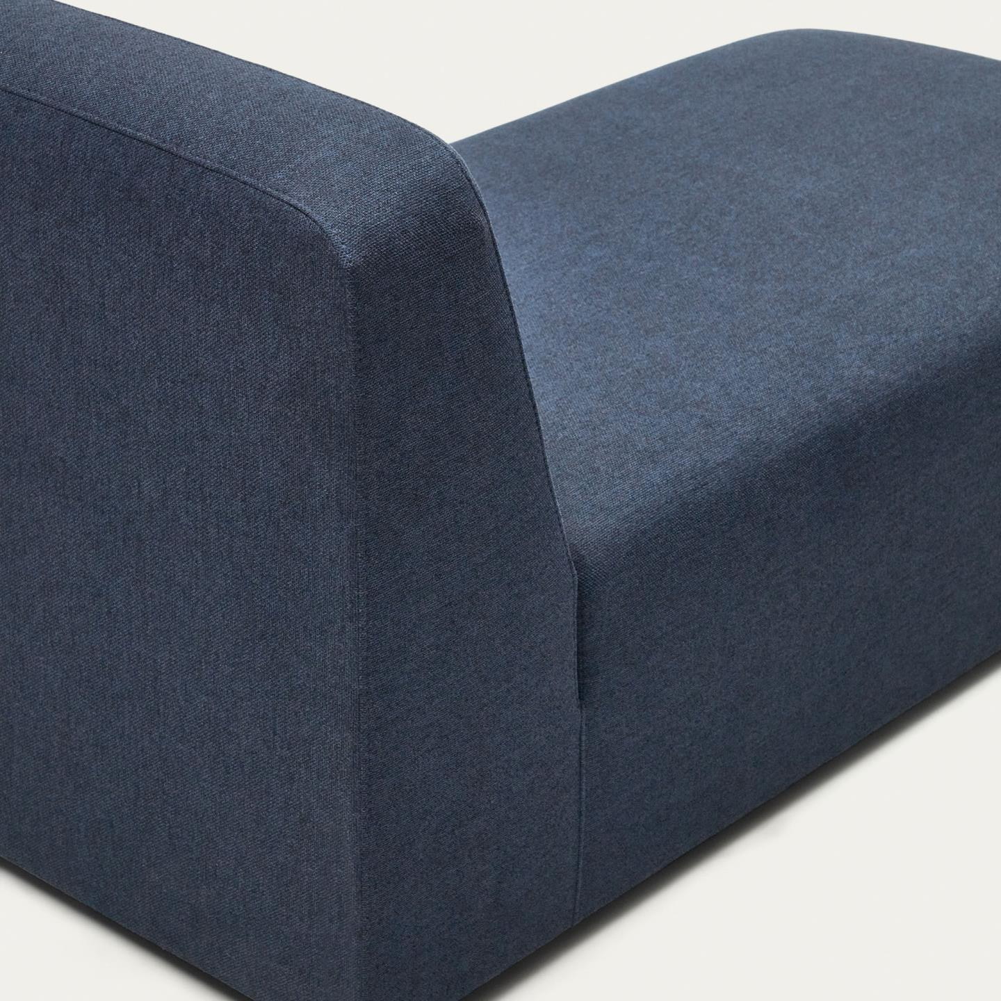 Kave Home Chaise Longue 'Neom' kleur Donkerblauw