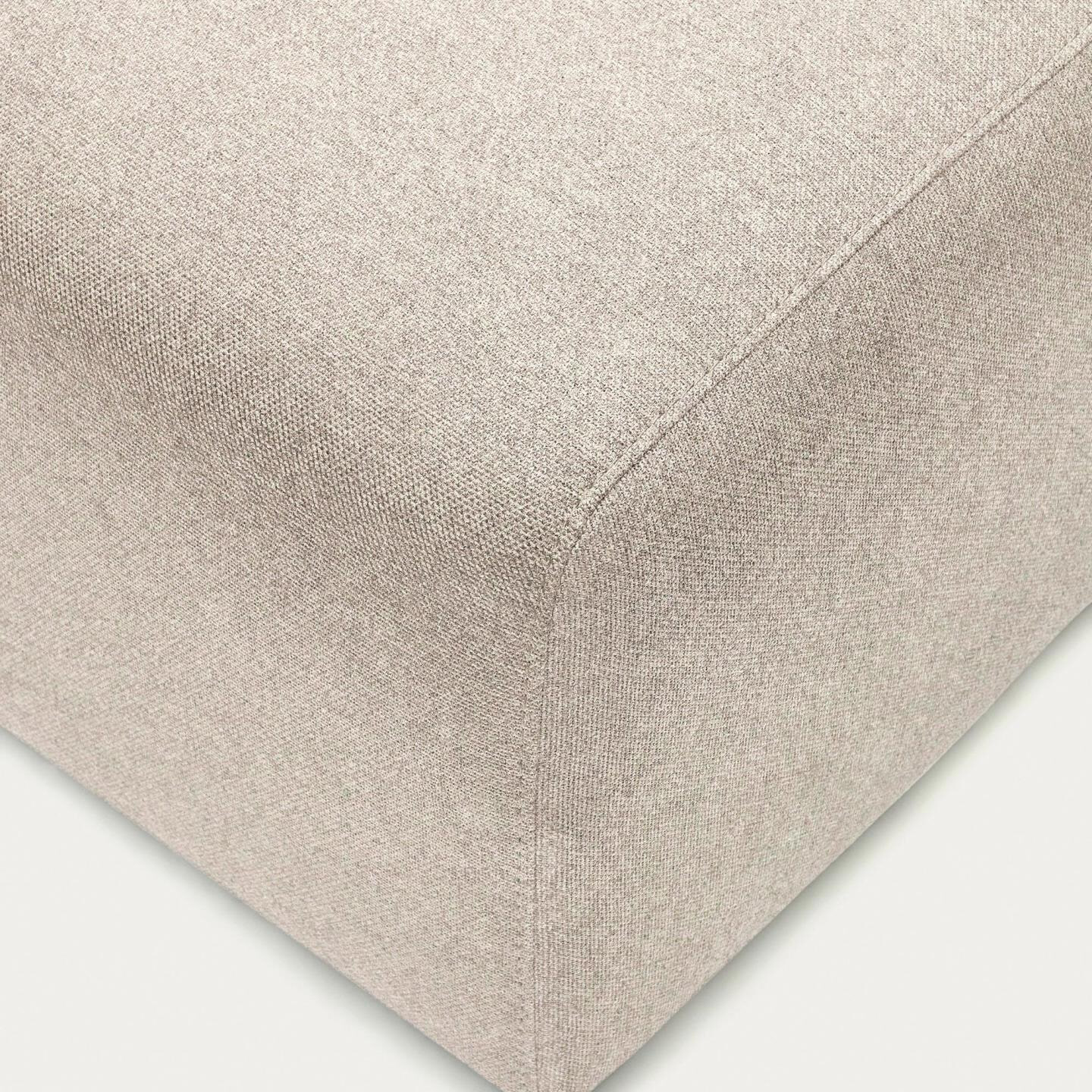 Kave Home Hocker 'Neom' 75 x 64cm, kleur Beige