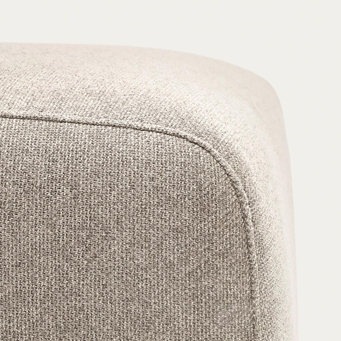 Kave Home Hocker 'Neom' 75 x 64cm, kleur Beige