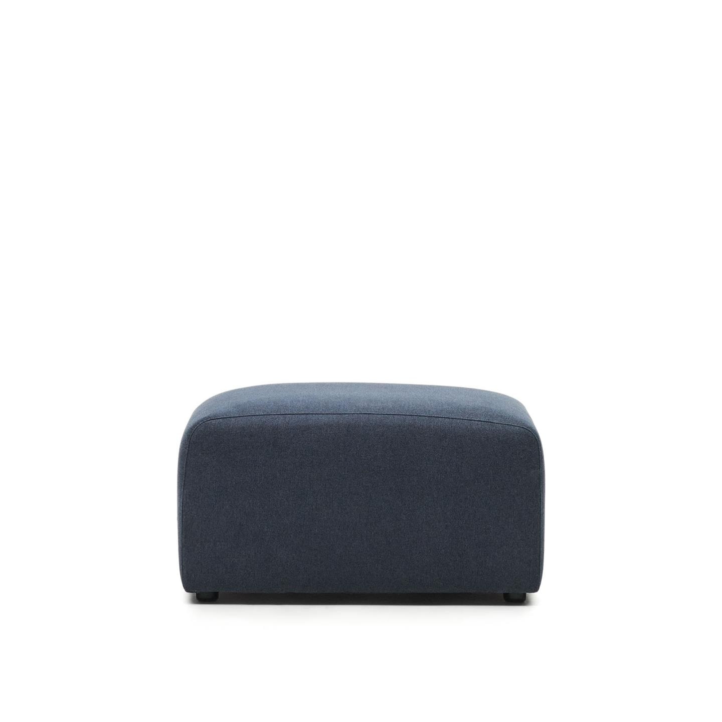 Kave Home Hocker 'Neom' 75cm, kleur Donkerblauw