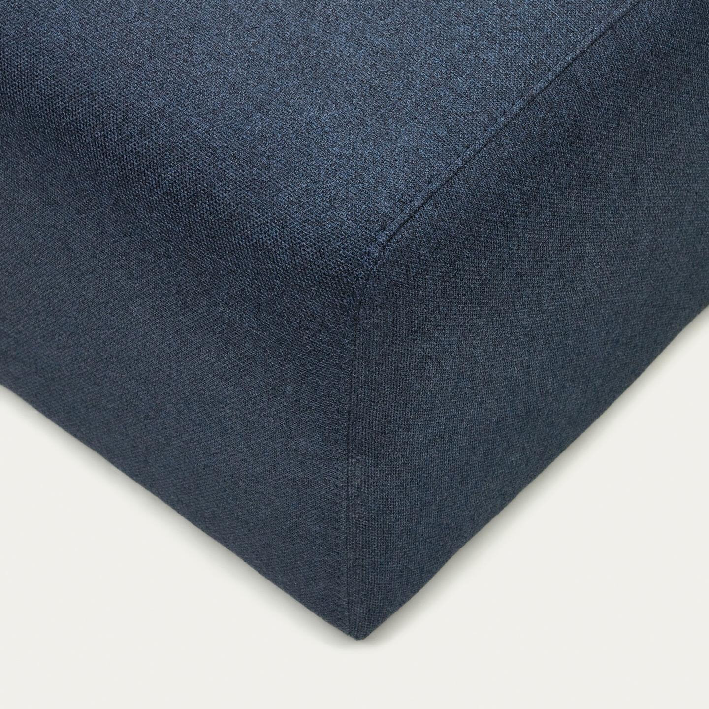 Kave Home Hocker 'Neom' 75cm, kleur Donkerblauw