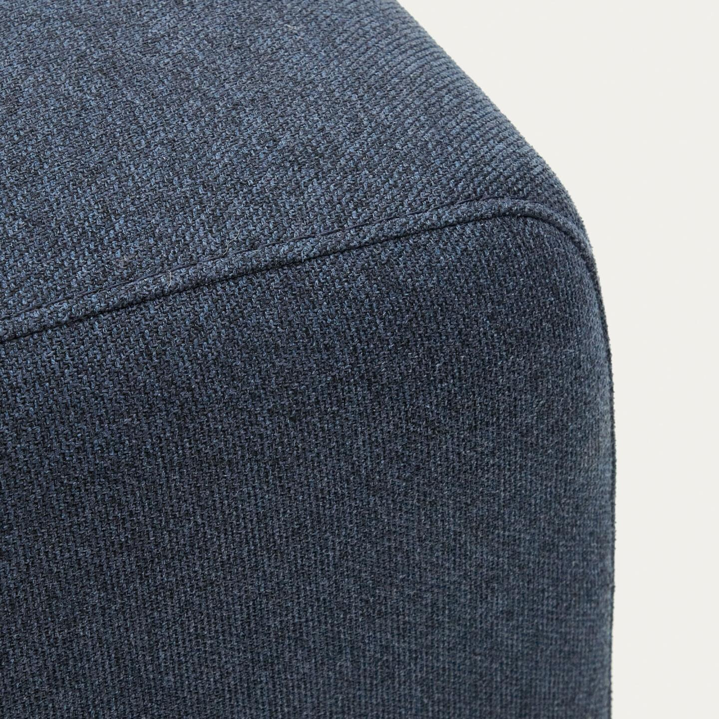 Kave Home Hocker 'Neom' 75cm, kleur Donkerblauw