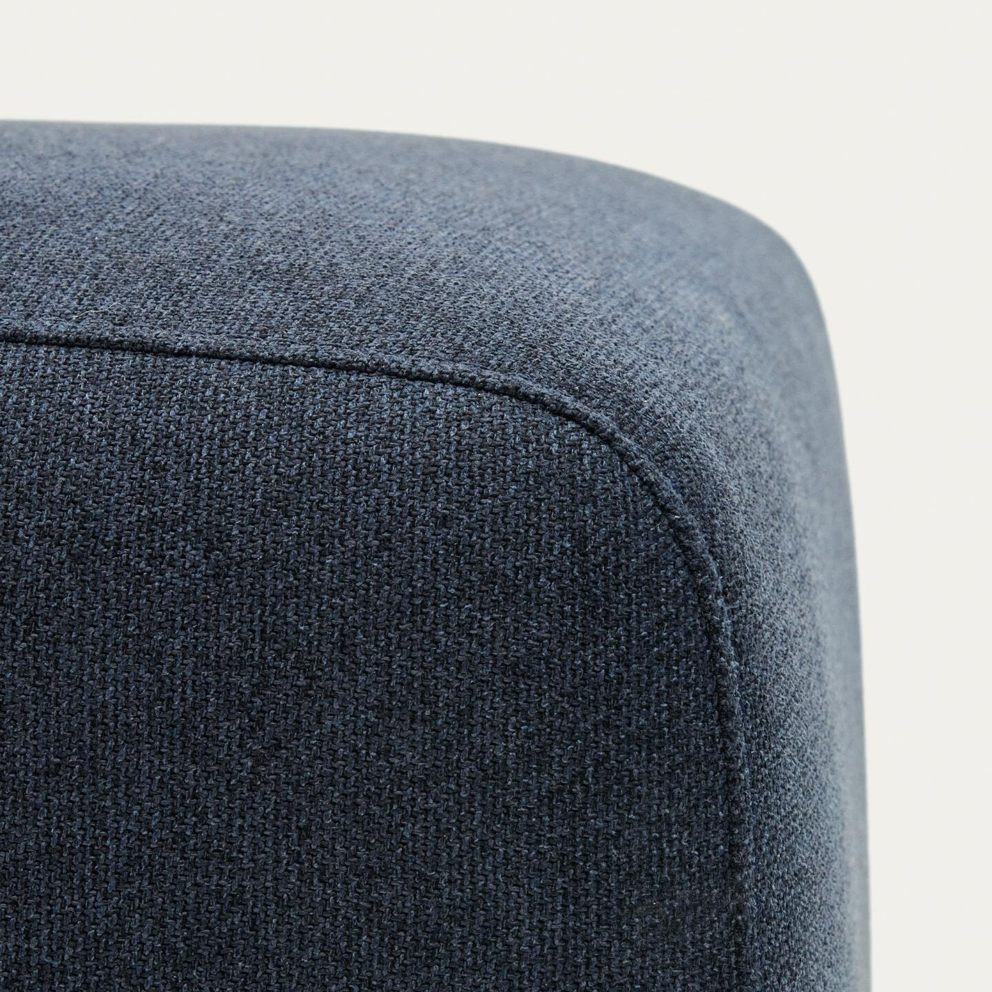 Kave Home Hocker 'Neom' 75cm, kleur Donkerblauw