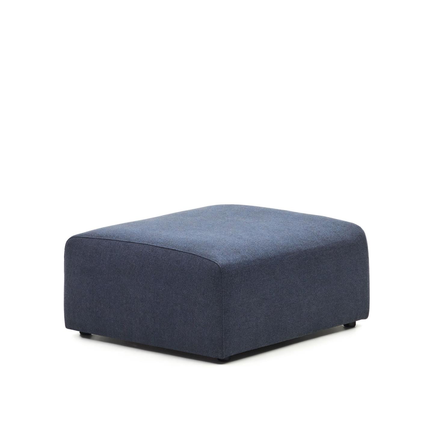 Kave Home Hocker 'Neom' 89cm, kleur Donkerblauw