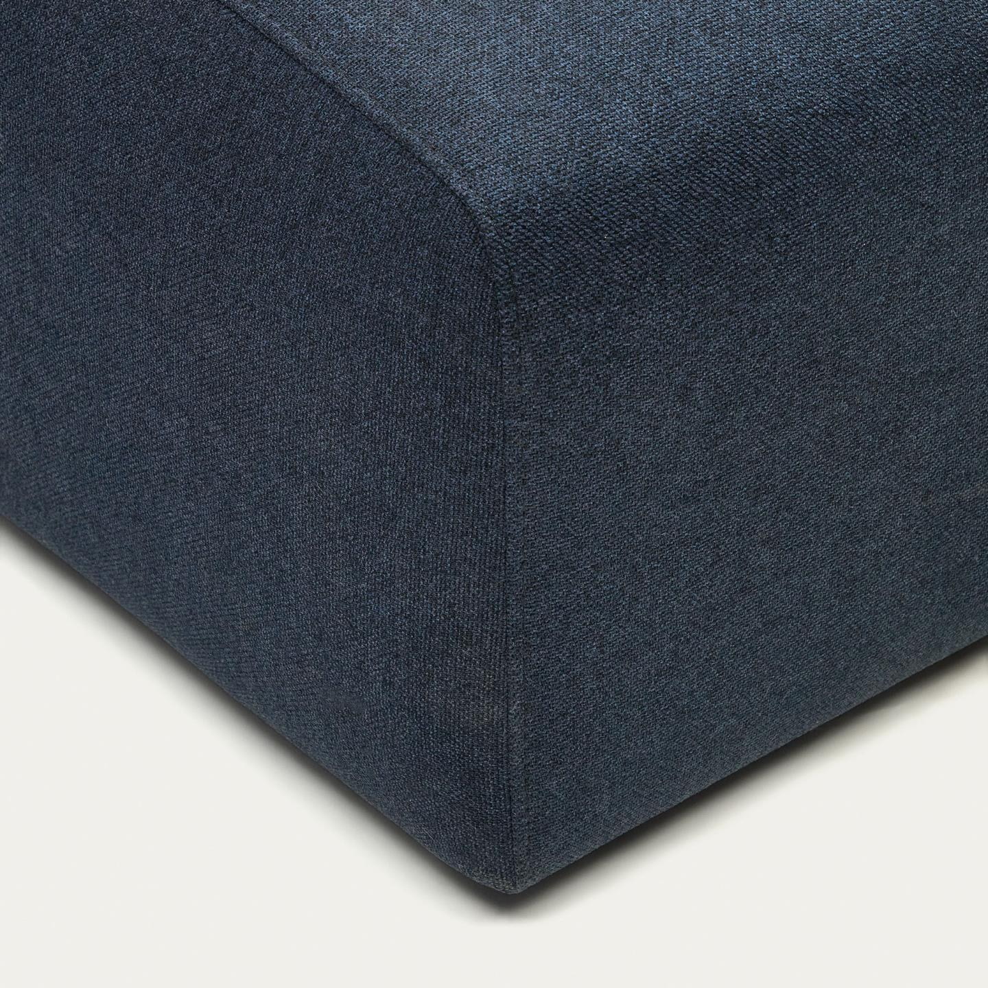 Kave Home Hocker 'Neom' 89cm, kleur Donkerblauw