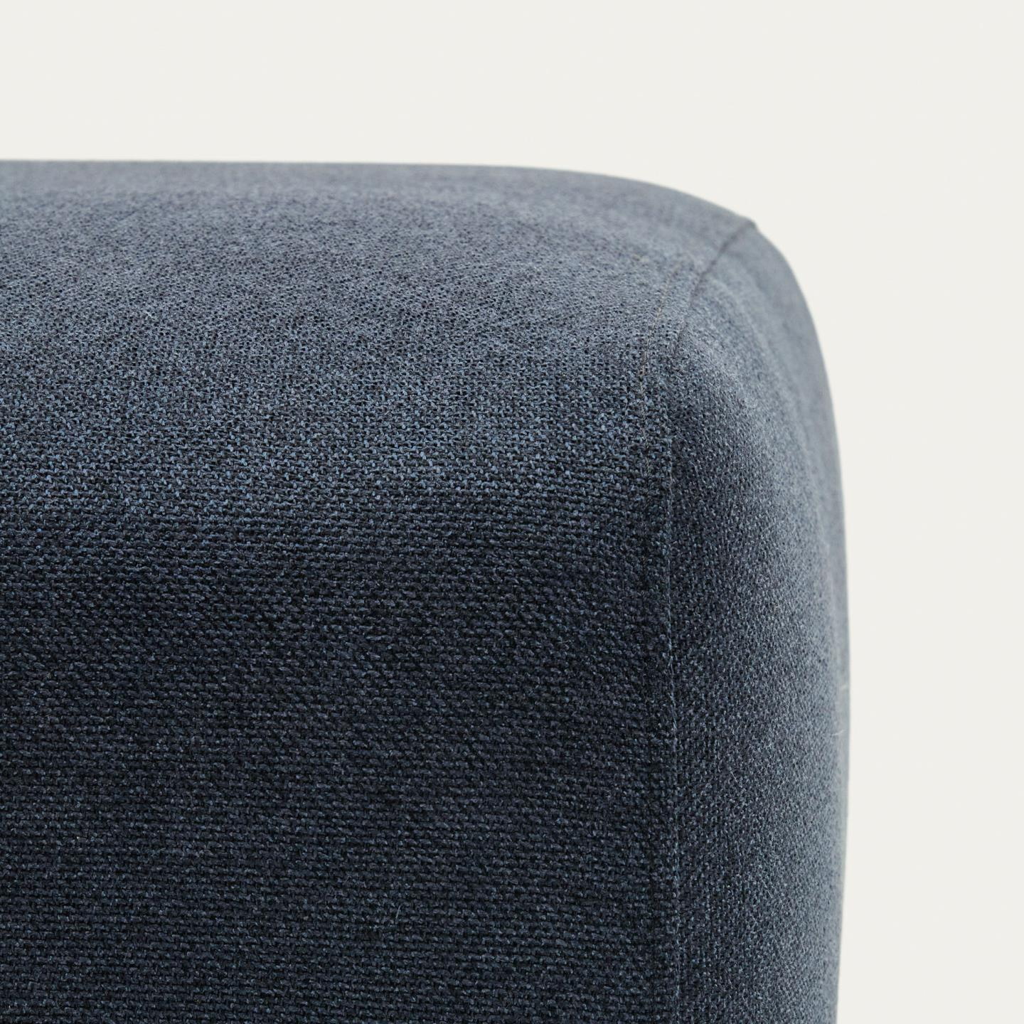 Kave Home Hocker 'Neom' 89cm, kleur Donkerblauw