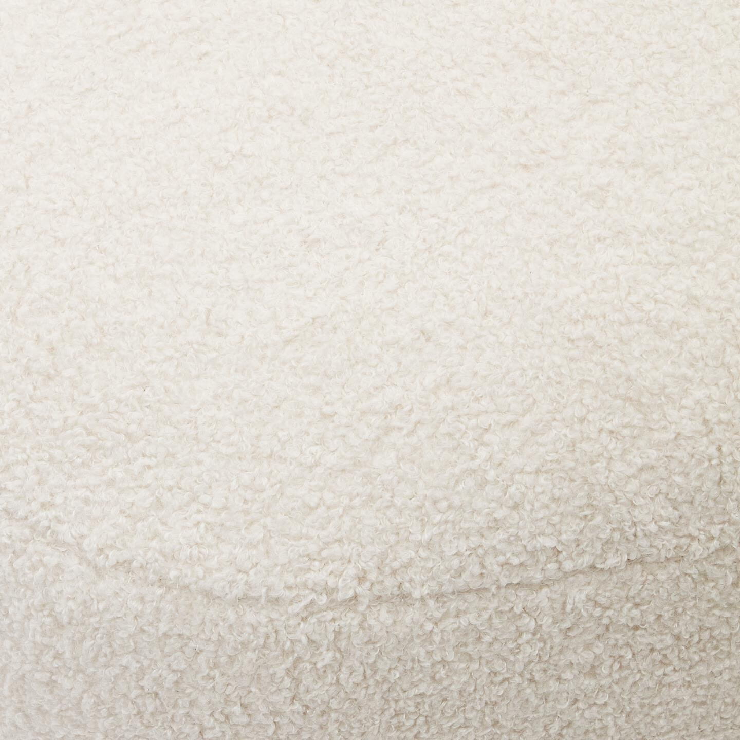 Kave Home Hocker 'Martina' Bouclé, 123 x 85cm