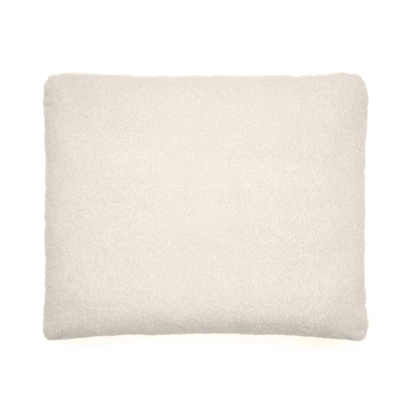 Kave Home Sierkussen Martina Bouclé, 60 x 70cm - Wit