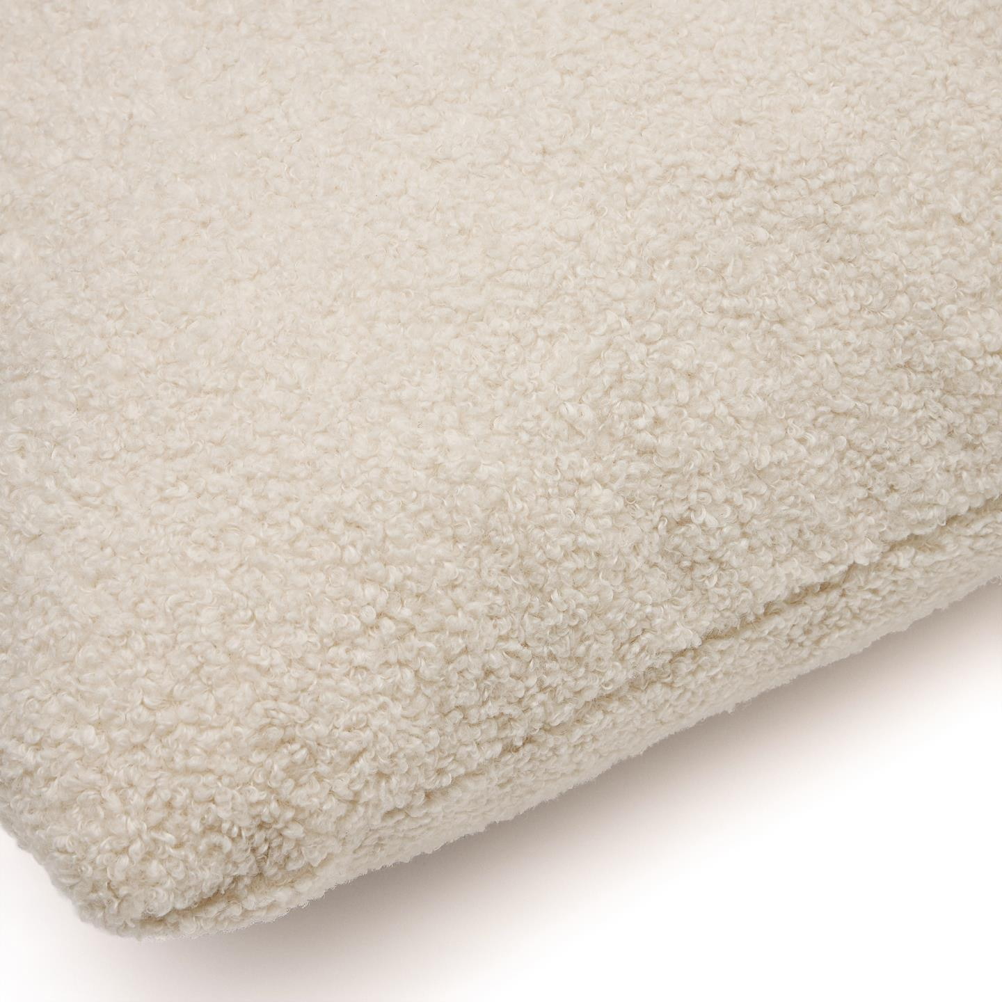 Kave Home Sierkussen 'Martina' Bouclé, 47 x 36cm