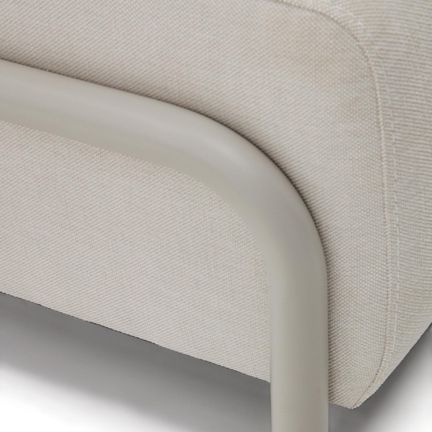 Kave Home 3-zits Bank 'Compo' 232cm, kleur Naturel