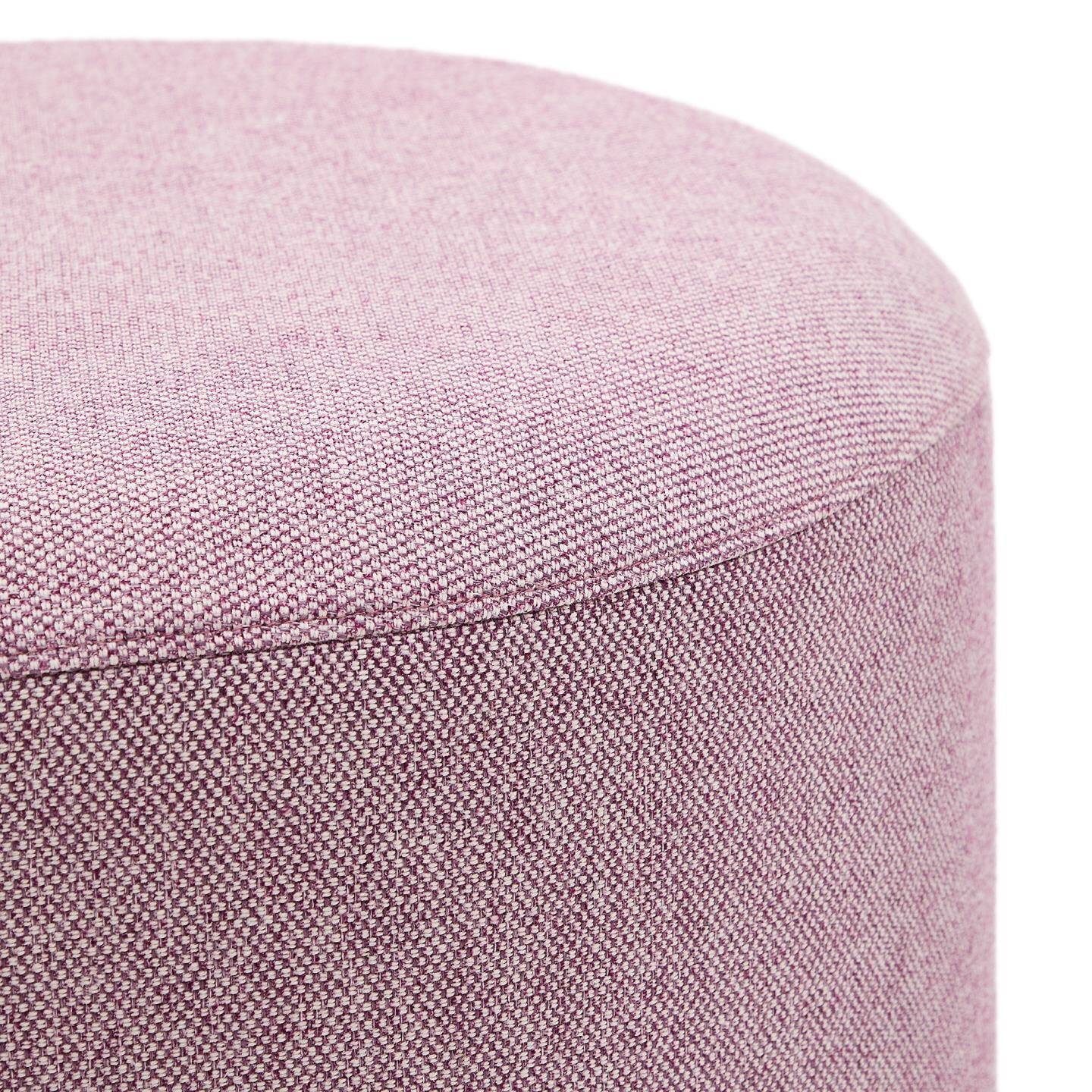Kave Home Poef 'Kaeli' 60cm, kleur Lila