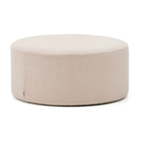 Kave Home Poef 'Kaeli' Bouclé, 90cm, kleur Roze