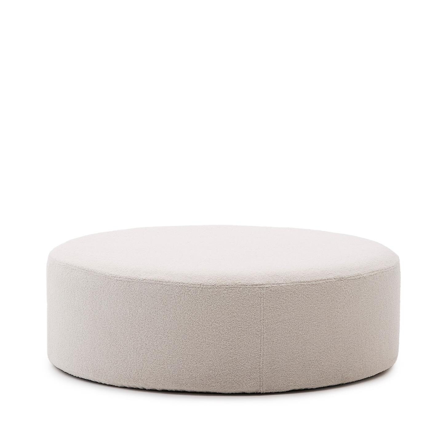Kave Home Poef 'Kaeli' Bouclé, 120cm
