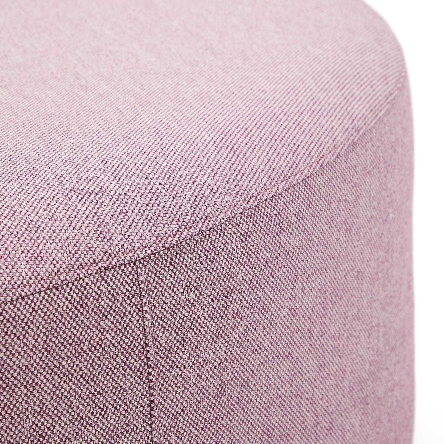Kave Home Poef 'Kaeli' 120cm, kleur Lila