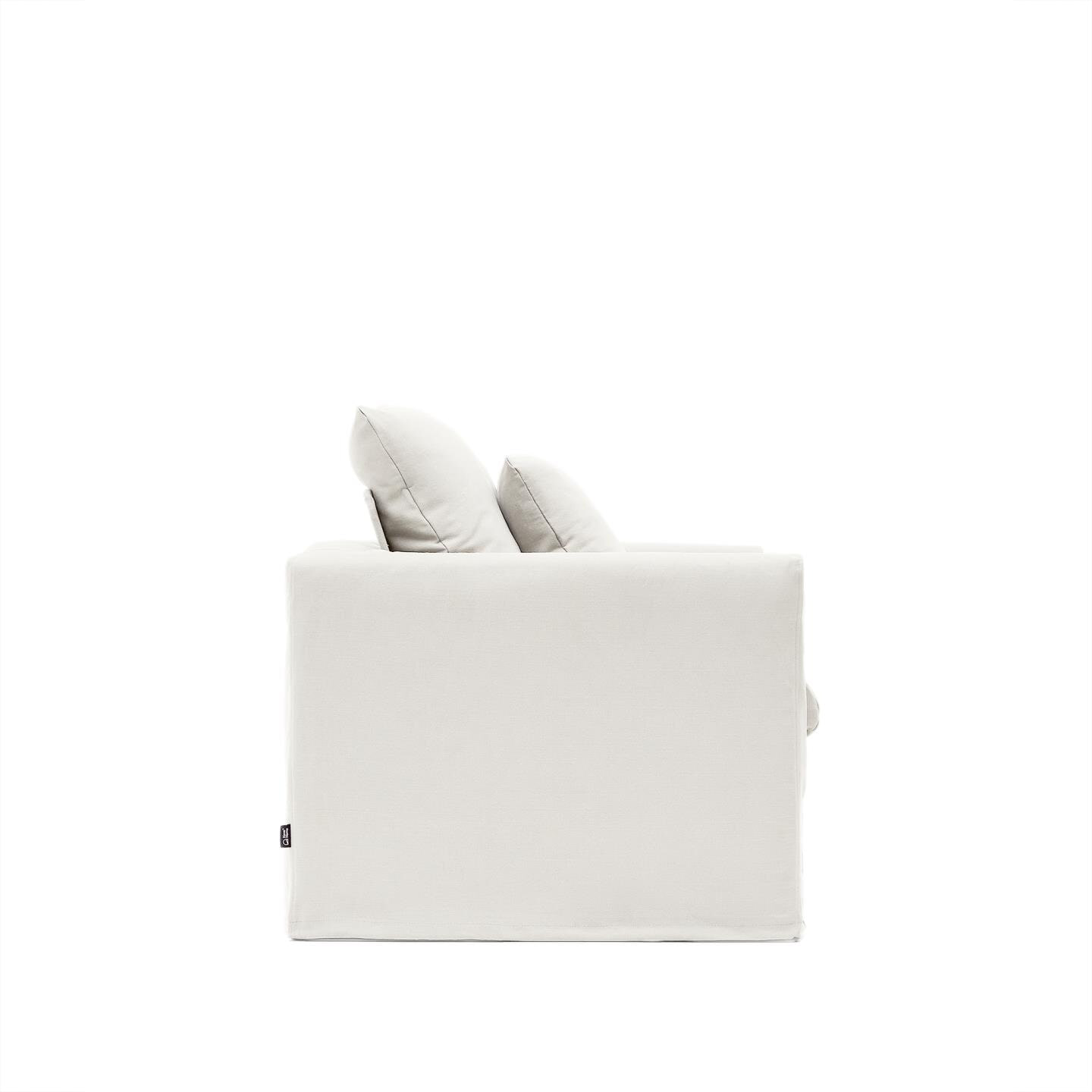 Kave Home Fauteuil 'Nora' kleur Ecru