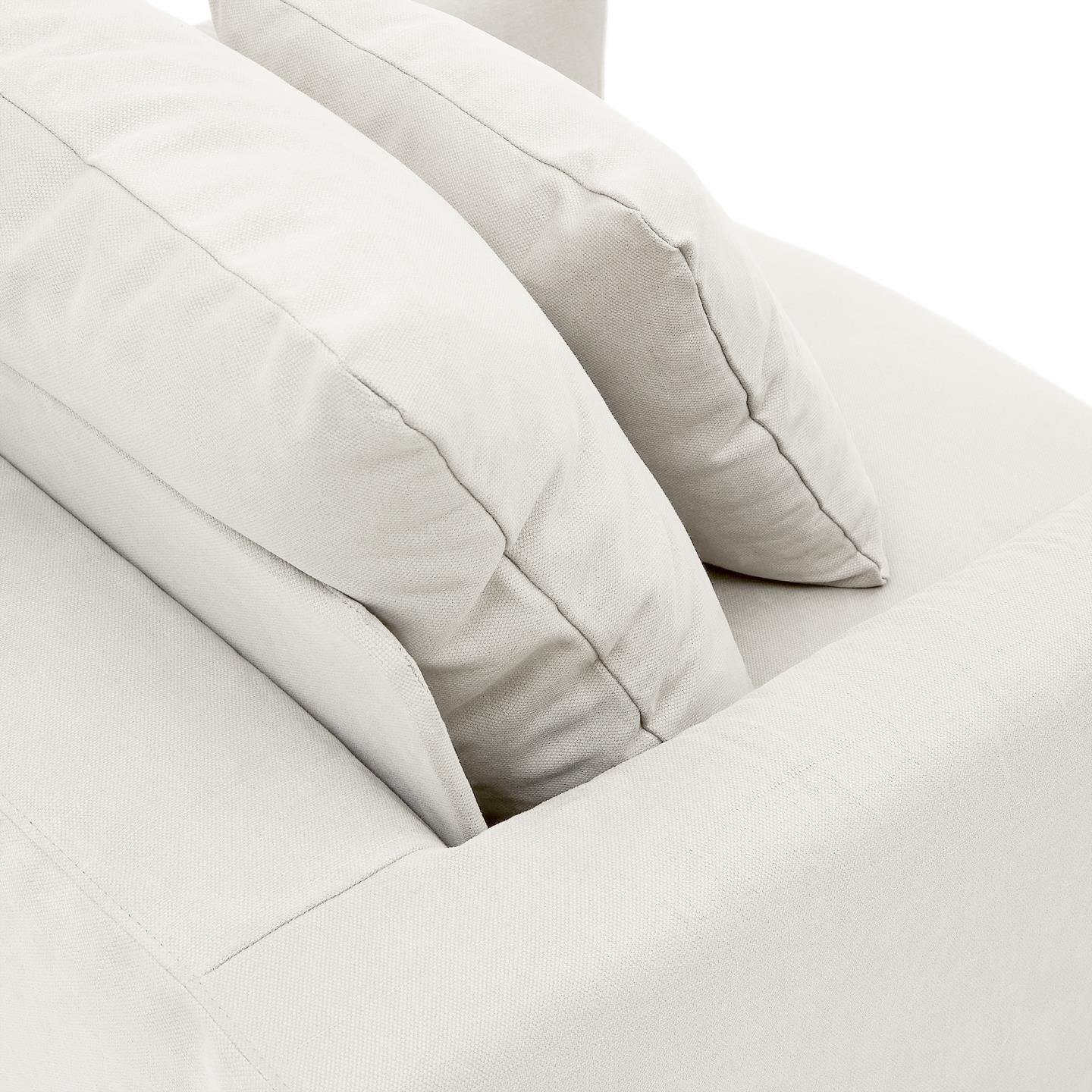 Kave Home Fauteuil 'Nora' kleur Ecru